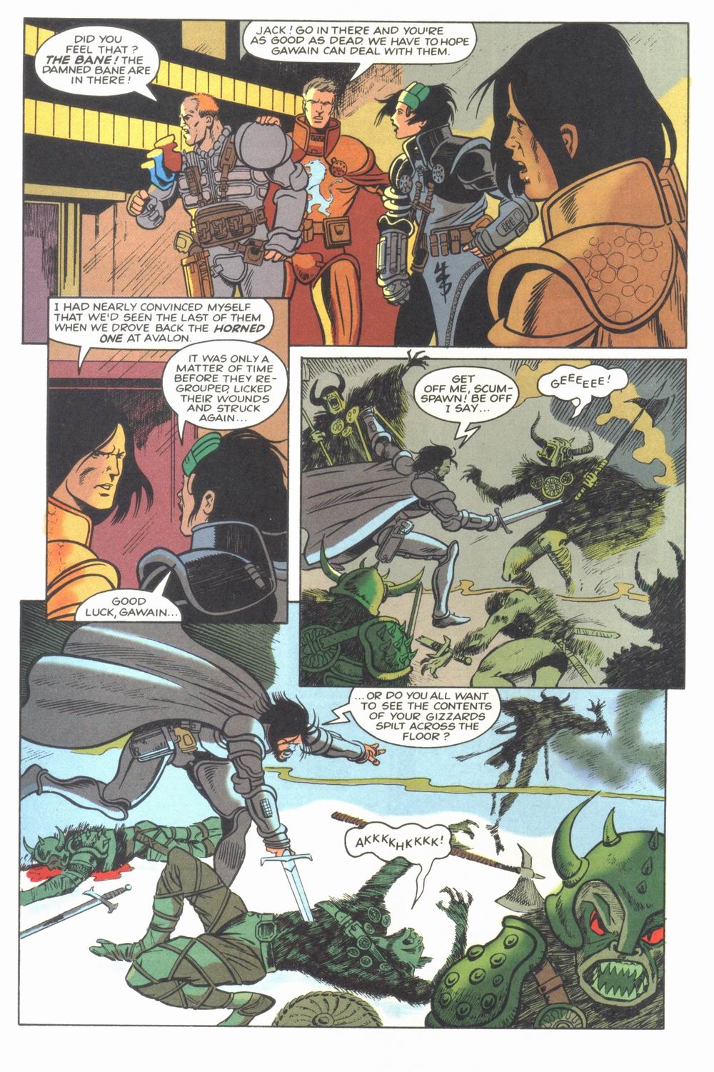 Read online Knights of Pendragon comic -  Issue #4 - 20