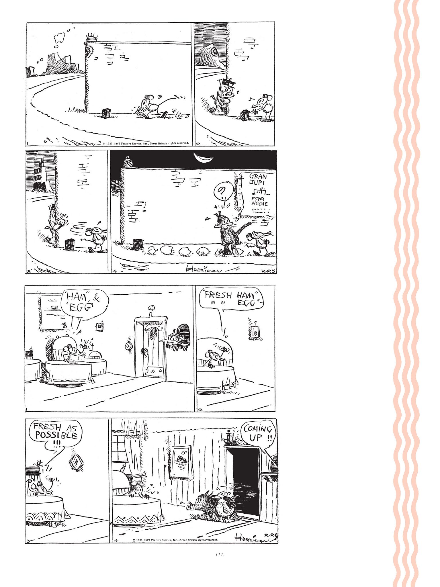 Read online Krazy & Ignatz comic -  Issue # TPB 7 - 108