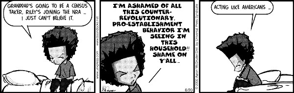 Read online The Boondocks Collection comic -  Issue # Year 2000 - 172
