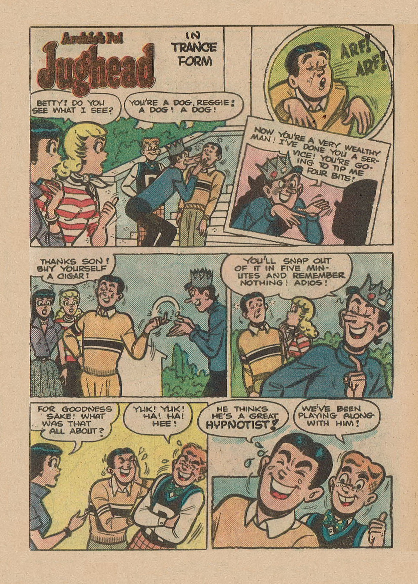 Read online Archie Digest Magazine comic -  Issue #74 - 77