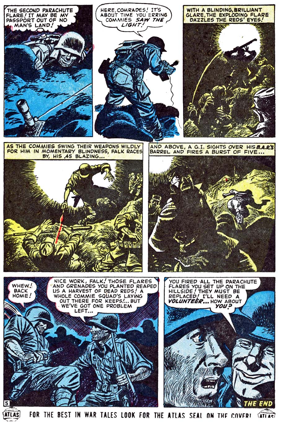 Read online War Comics comic -  Issue #17 - 25