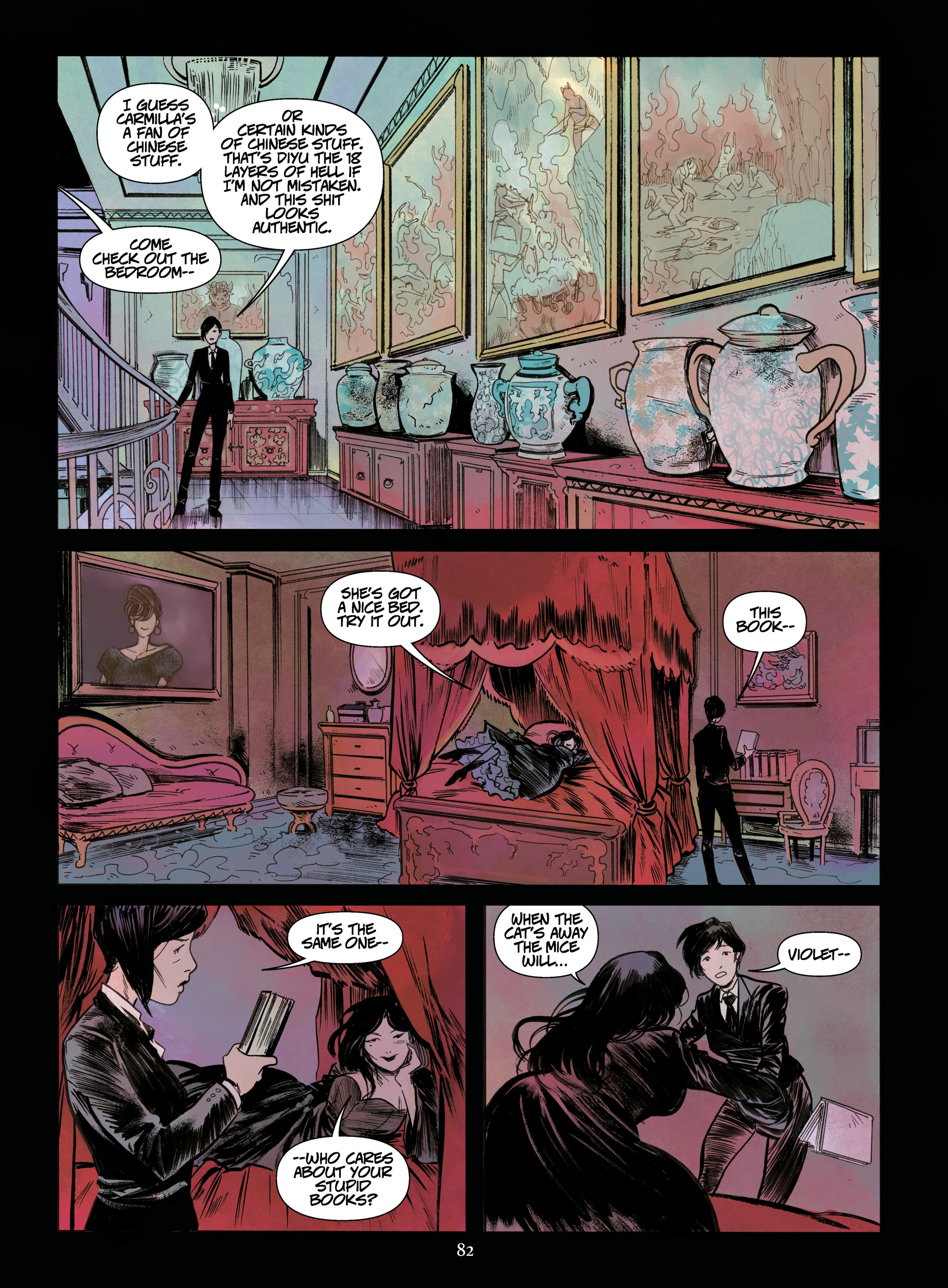 Read online Carmilla: The First Vampire comic -  Issue # TPB - 83