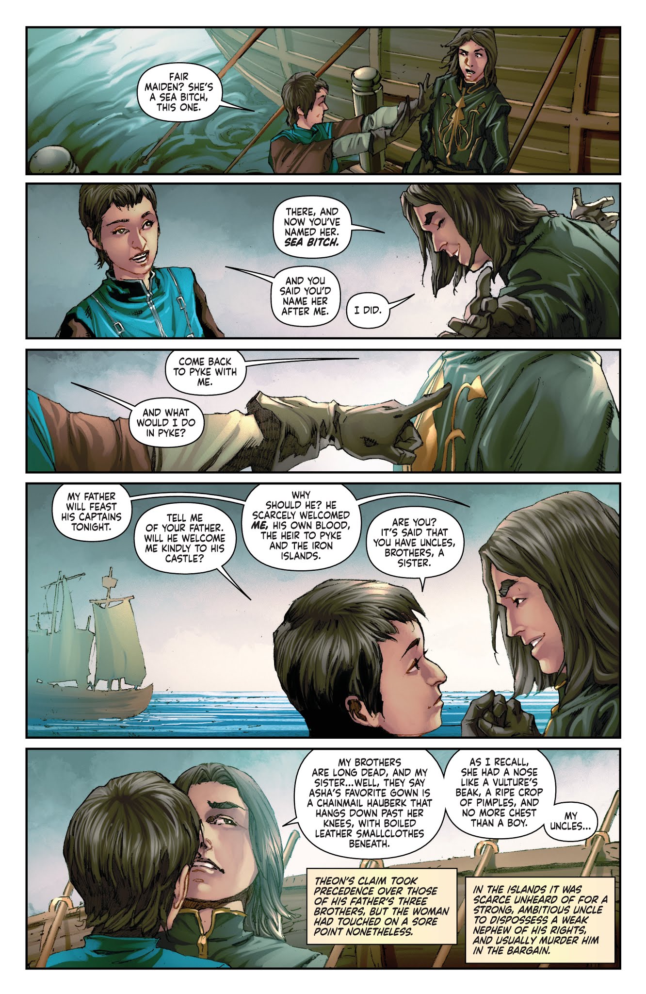 Read online A Clash of Kings comic -  Issue #13 - 6