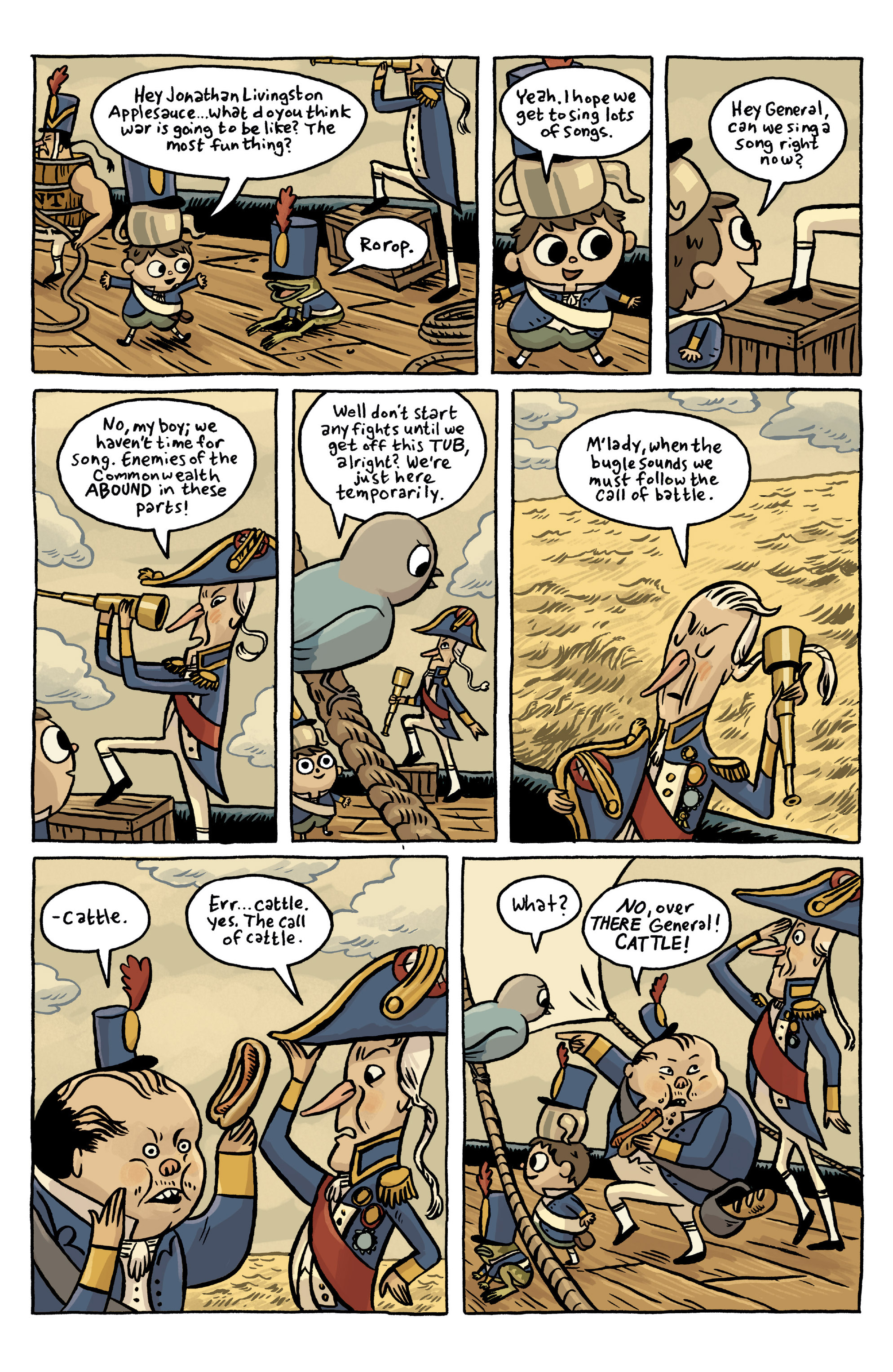 Read online Over the Garden Wall (2015) comic -  Issue # _Special - 10