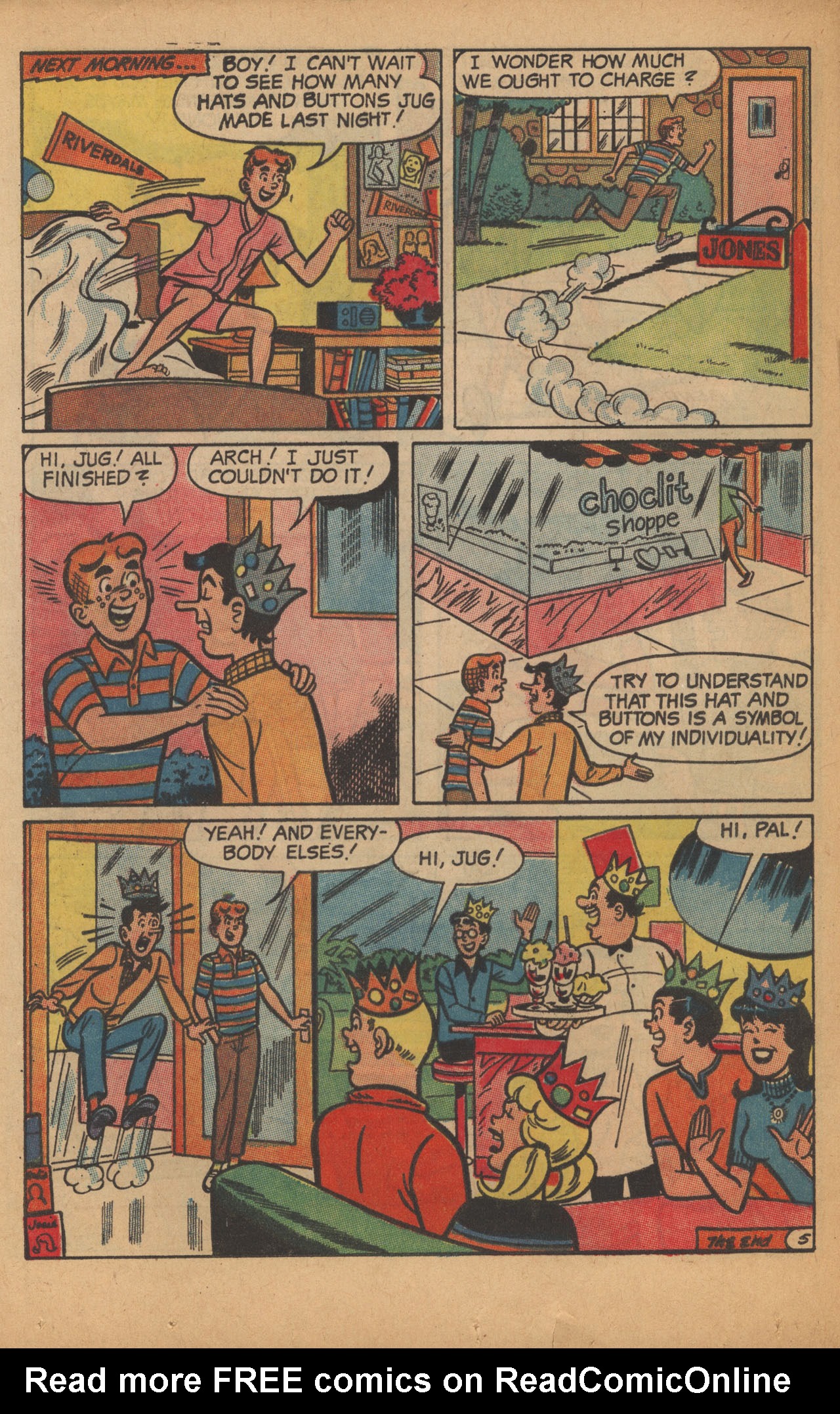 Read online Jughead (1965) comic -  Issue #161 - 23