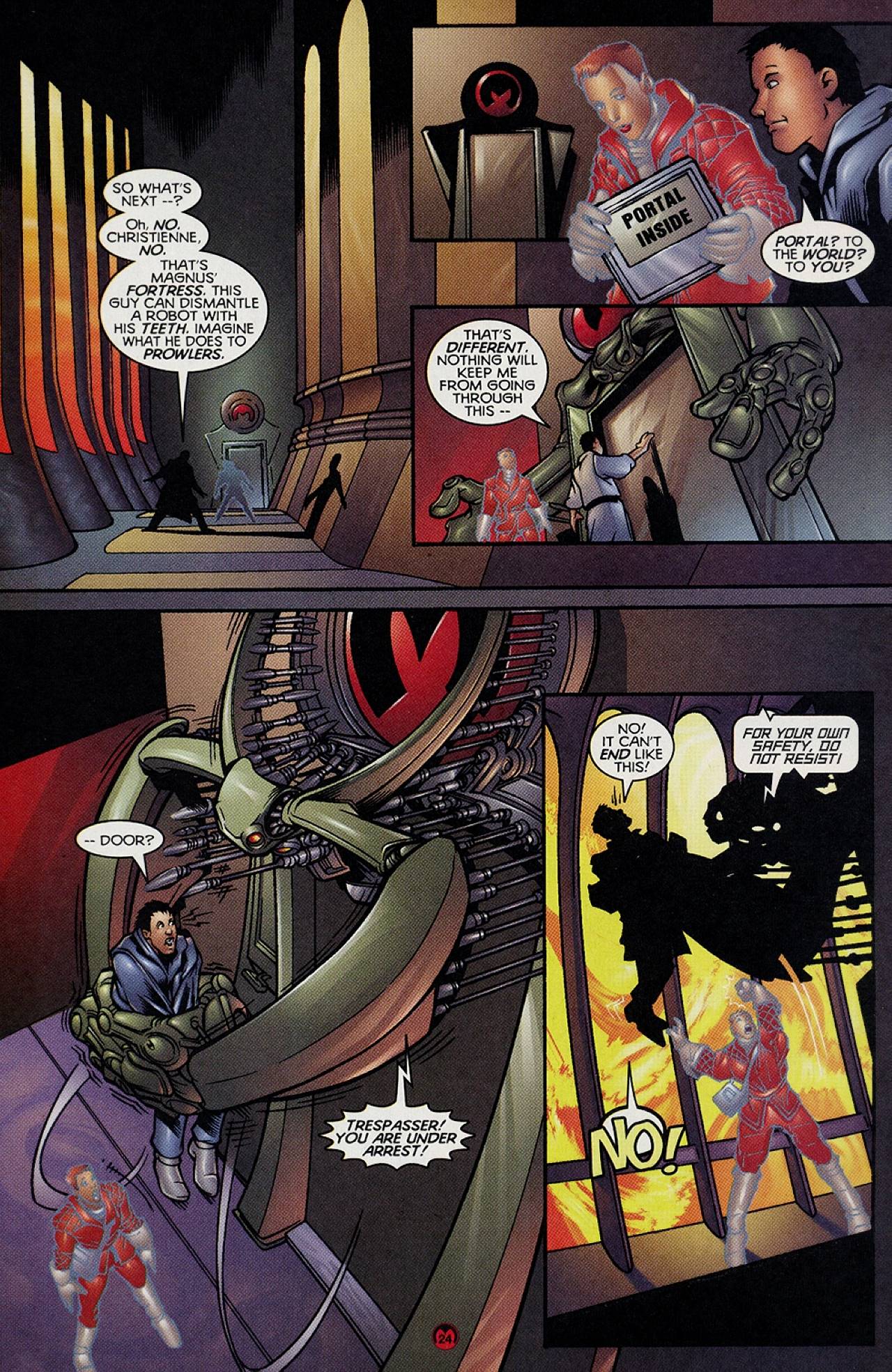 Read online Magnus Robot Fighter (1997) comic -  Issue #17 - 19