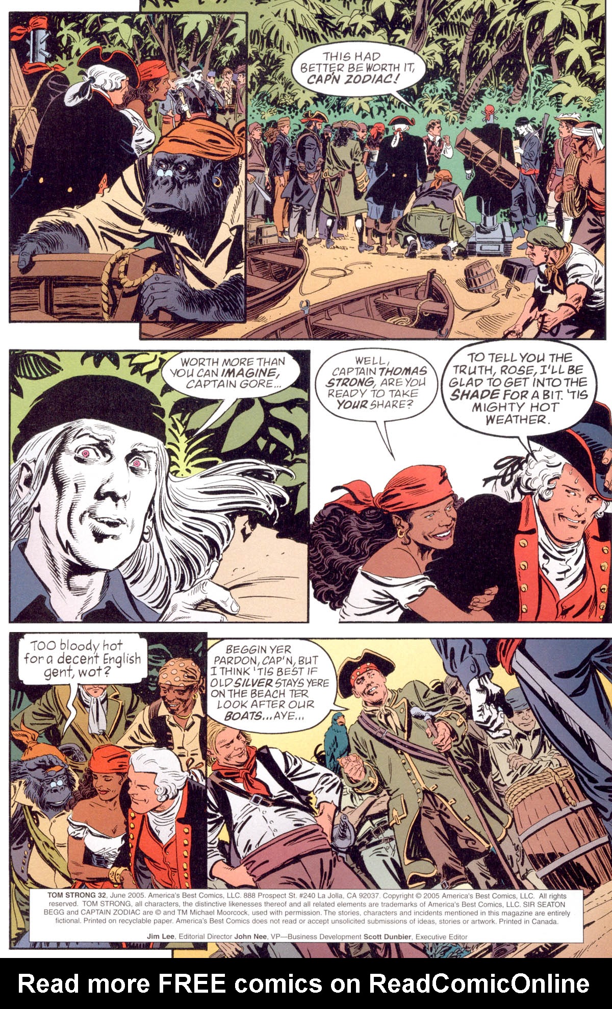 Read online Tom Strong comic -  Issue #32 - 3