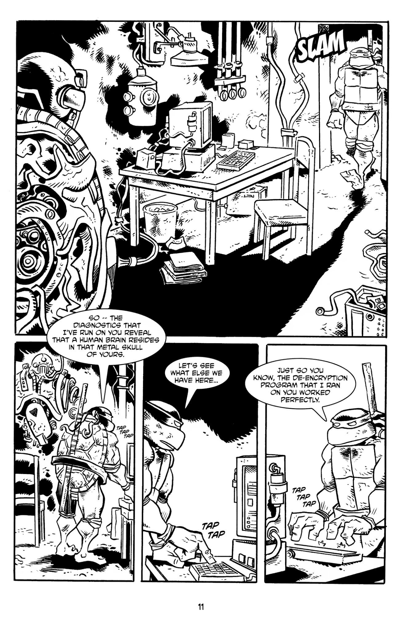 Read online Donatello The Brain Thief comic -  Issue #2 - 14