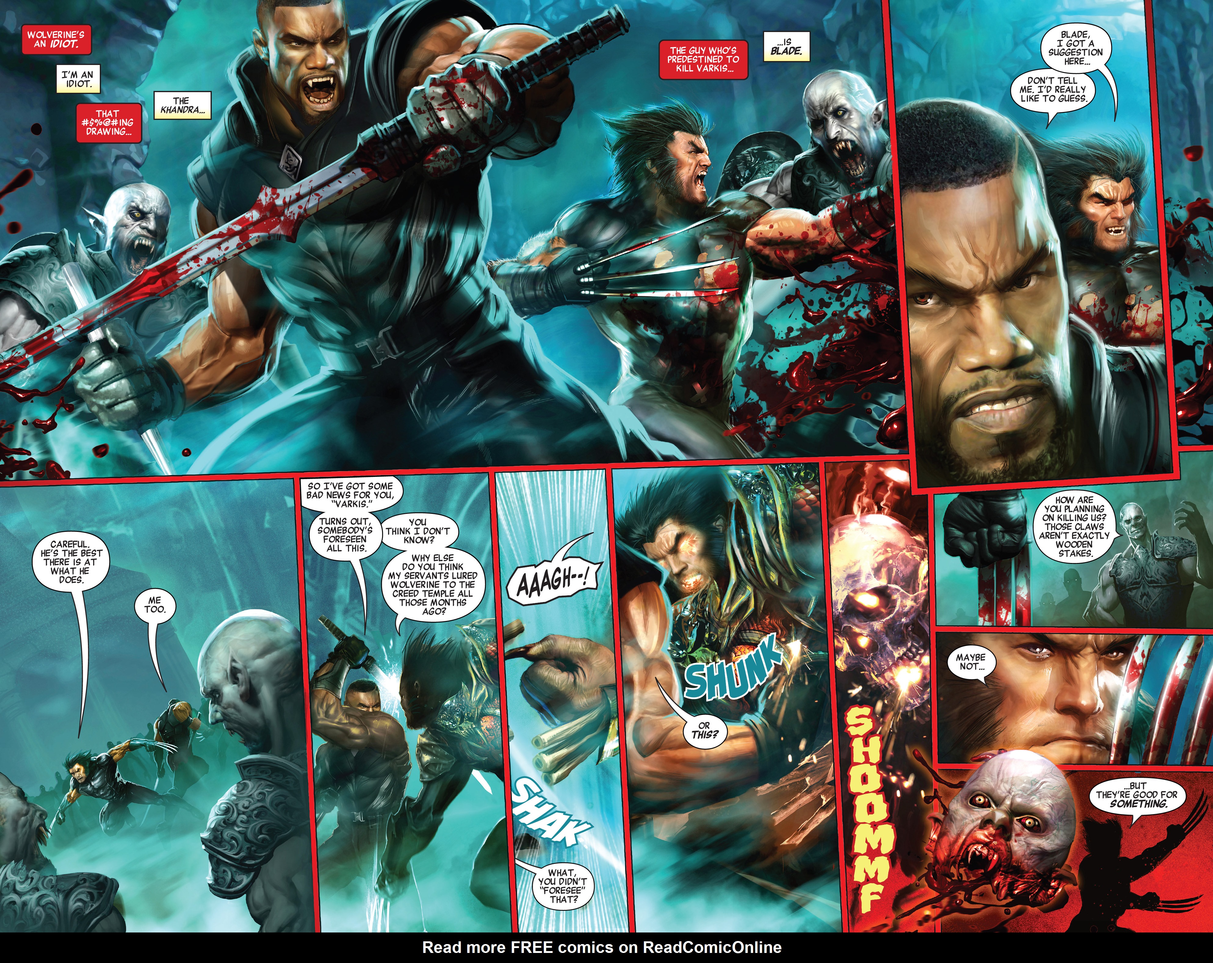 Read online Wolverine Vs. Blade Special comic -  Issue # Full - 34