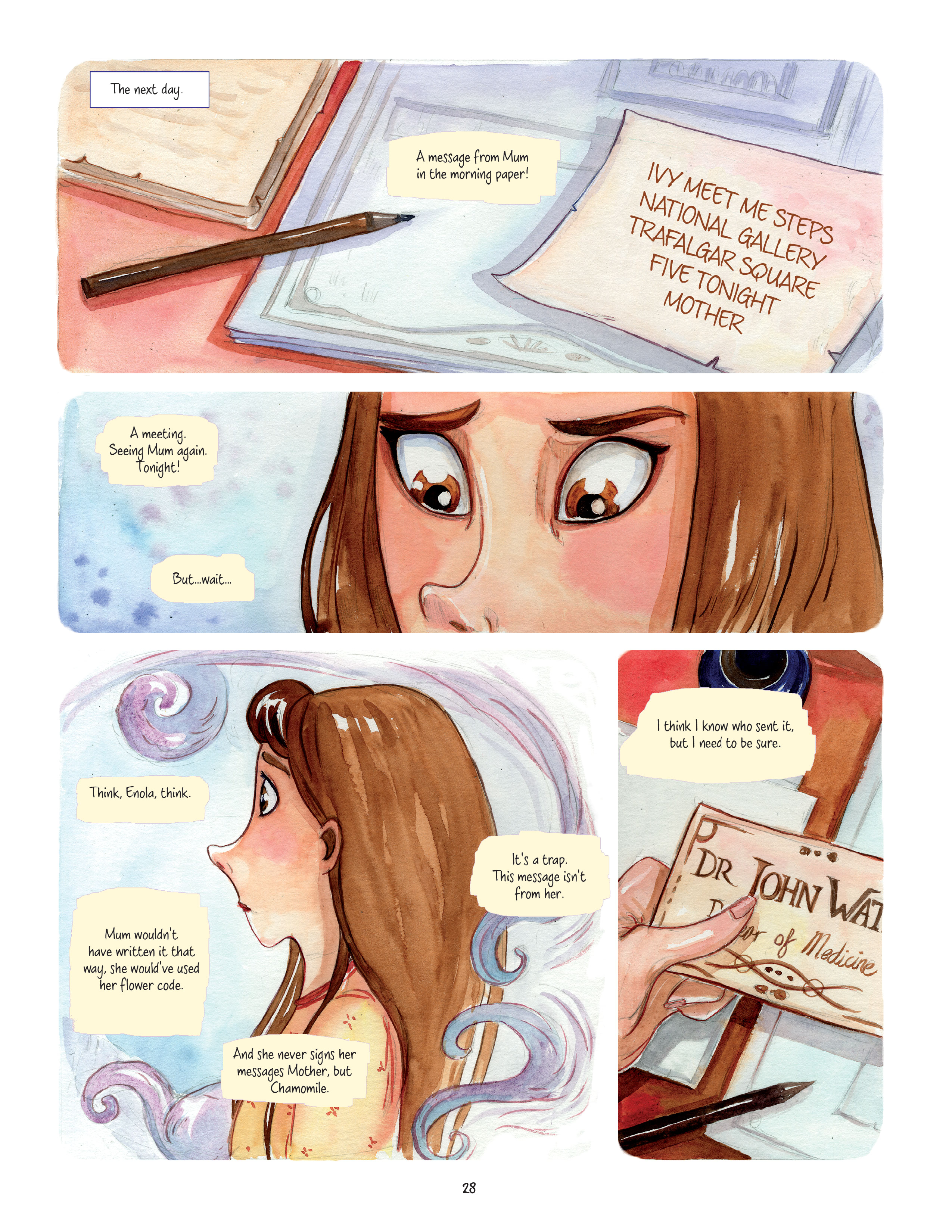 Read online An Enola Holmes Mystery comic -  Issue #2 - 30