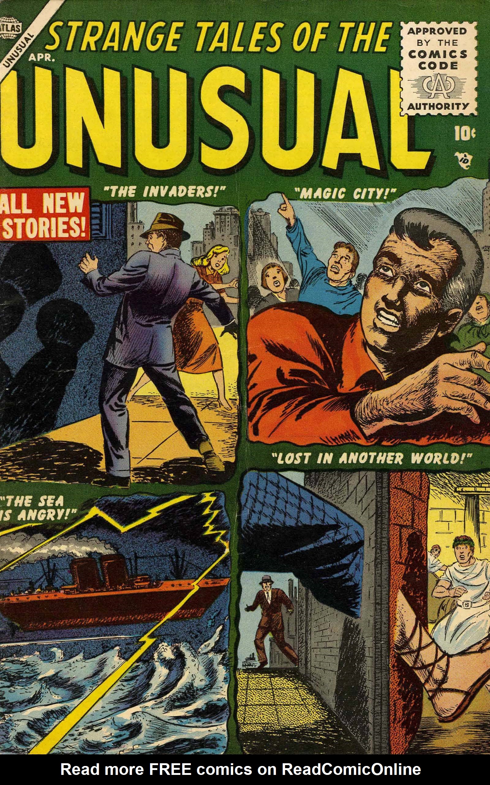 Read online Strange Tales of the Unusual comic -  Issue #3 - 1