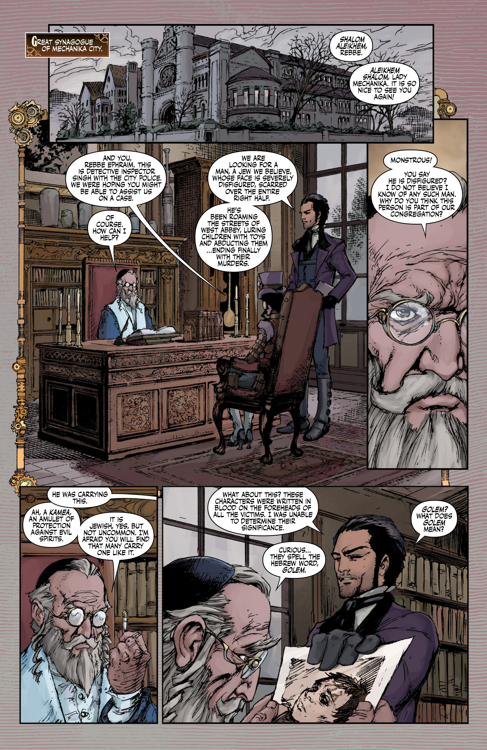 Read online Lady Mechanika: The Lost Boys of West Abbey comic -  Issue #2 - 9
