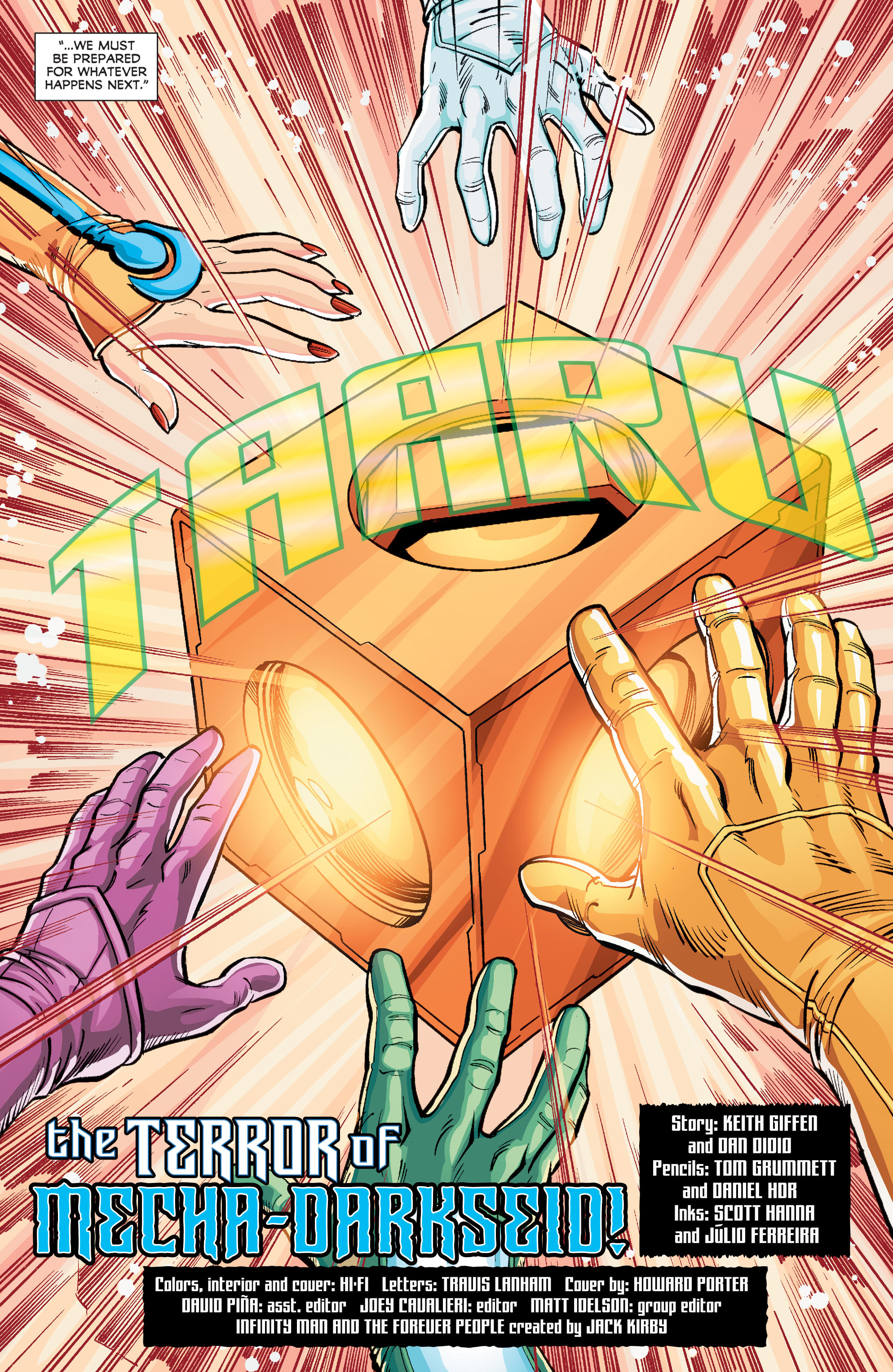 Read online Infinity Man and the Forever People comic -  Issue #6 - 4