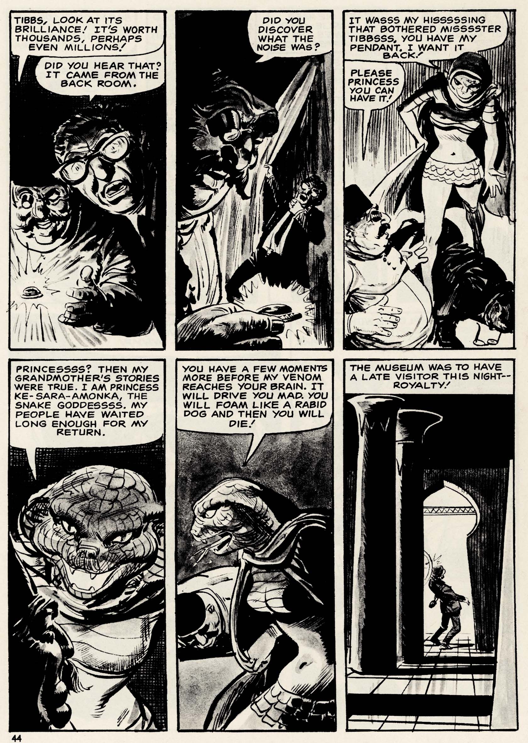 Read online Vampirella (1969) comic -  Issue #8 - 44