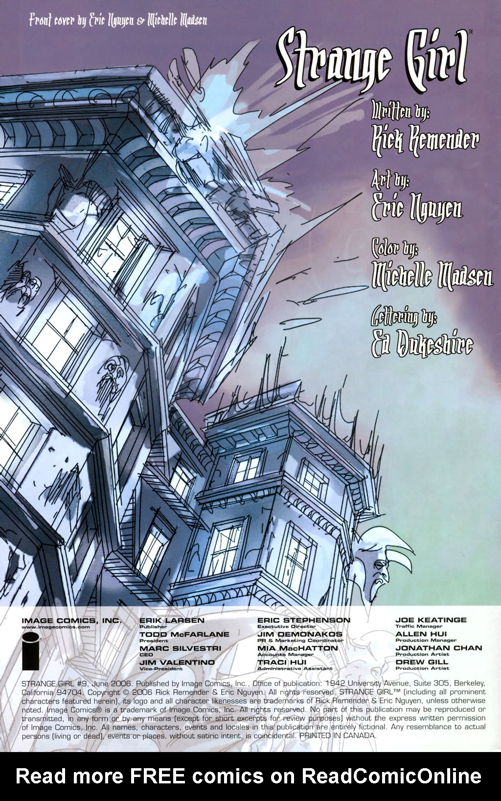 Read online Strange Girl comic -  Issue #9 - 2