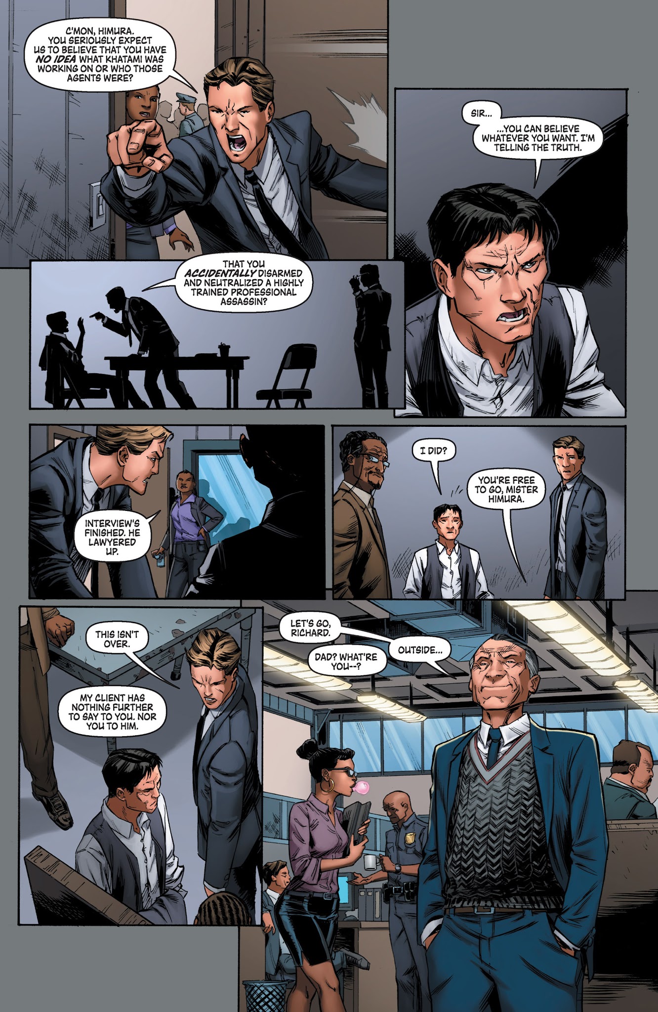 Read online Legend of the Shadow Clan comic -  Issue #2 - 9