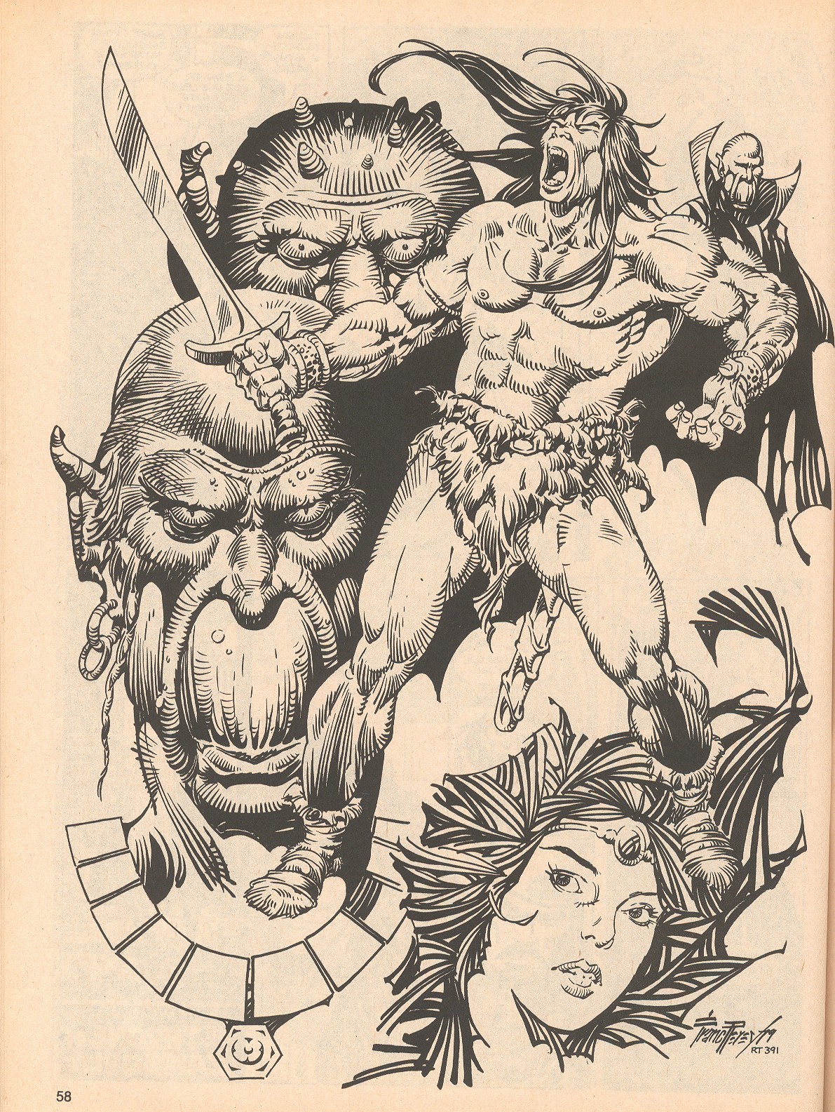 Read online The Savage Sword Of Conan comic -  Issue #57 - 58