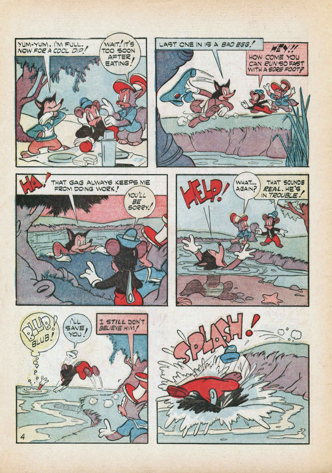 Read online Frisky Animals on Parade comic -  Issue #1 - 6