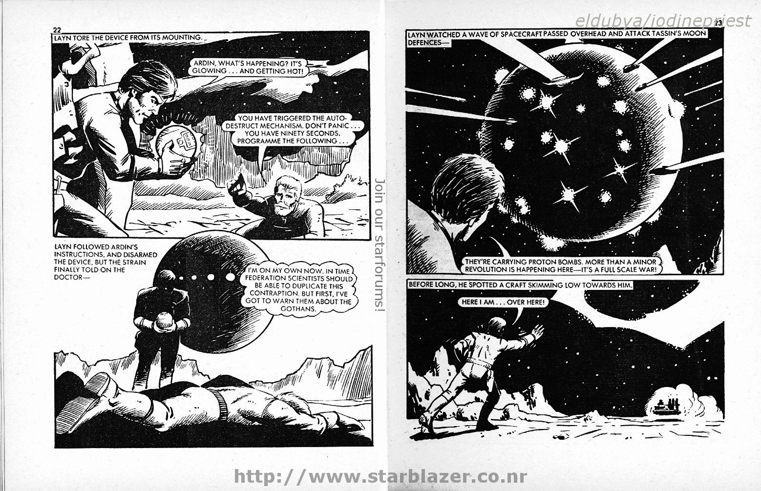 Read online Starblazer comic -  Issue #137 - 13