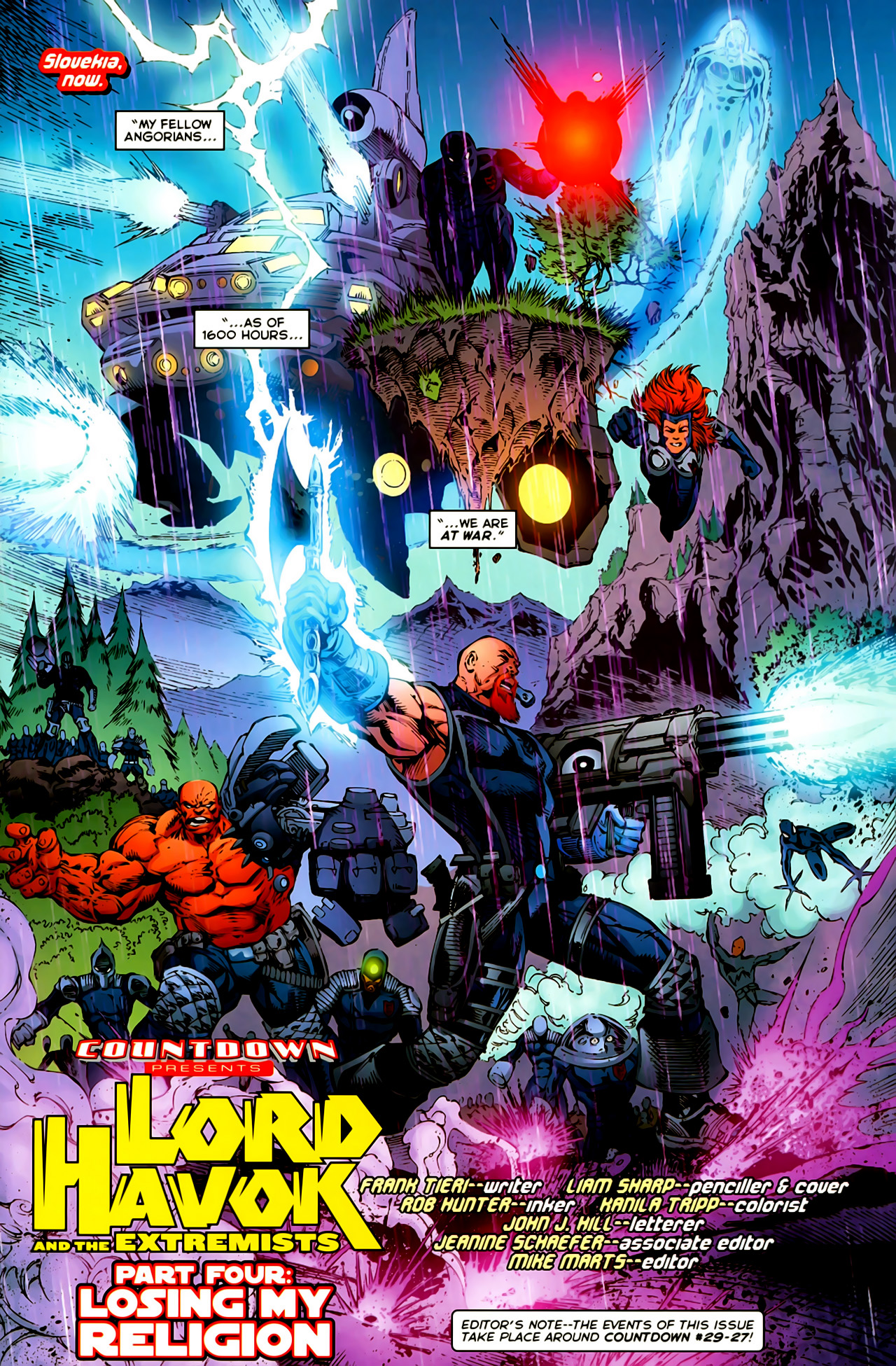Read online Countdown Presents: Lord Havok and the Extremists comic -  Issue #4 - 2