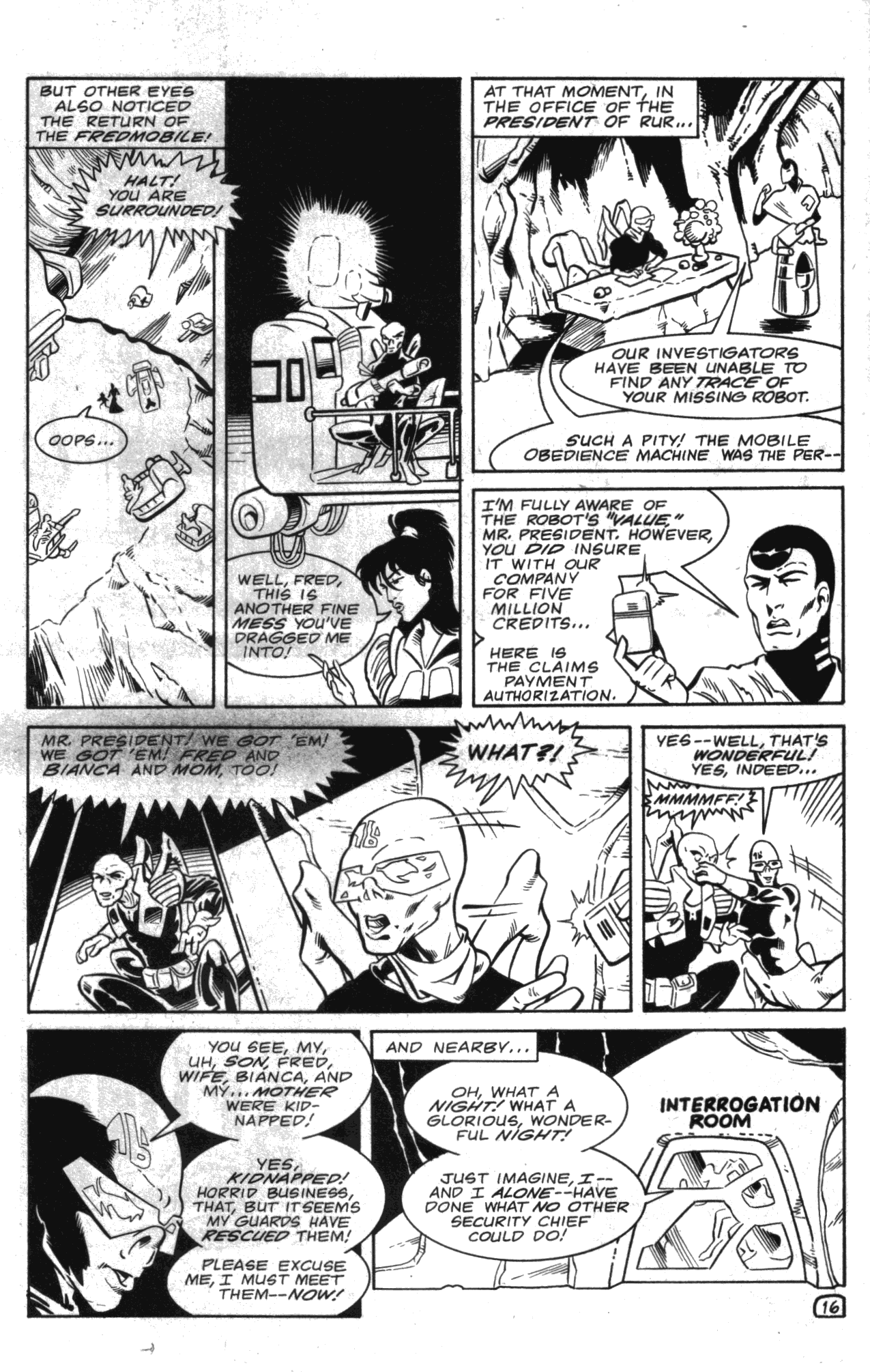 Read online Aristocratic Xtraterrestrial Time-Traveling Thieves comic -  Issue #3 - 18