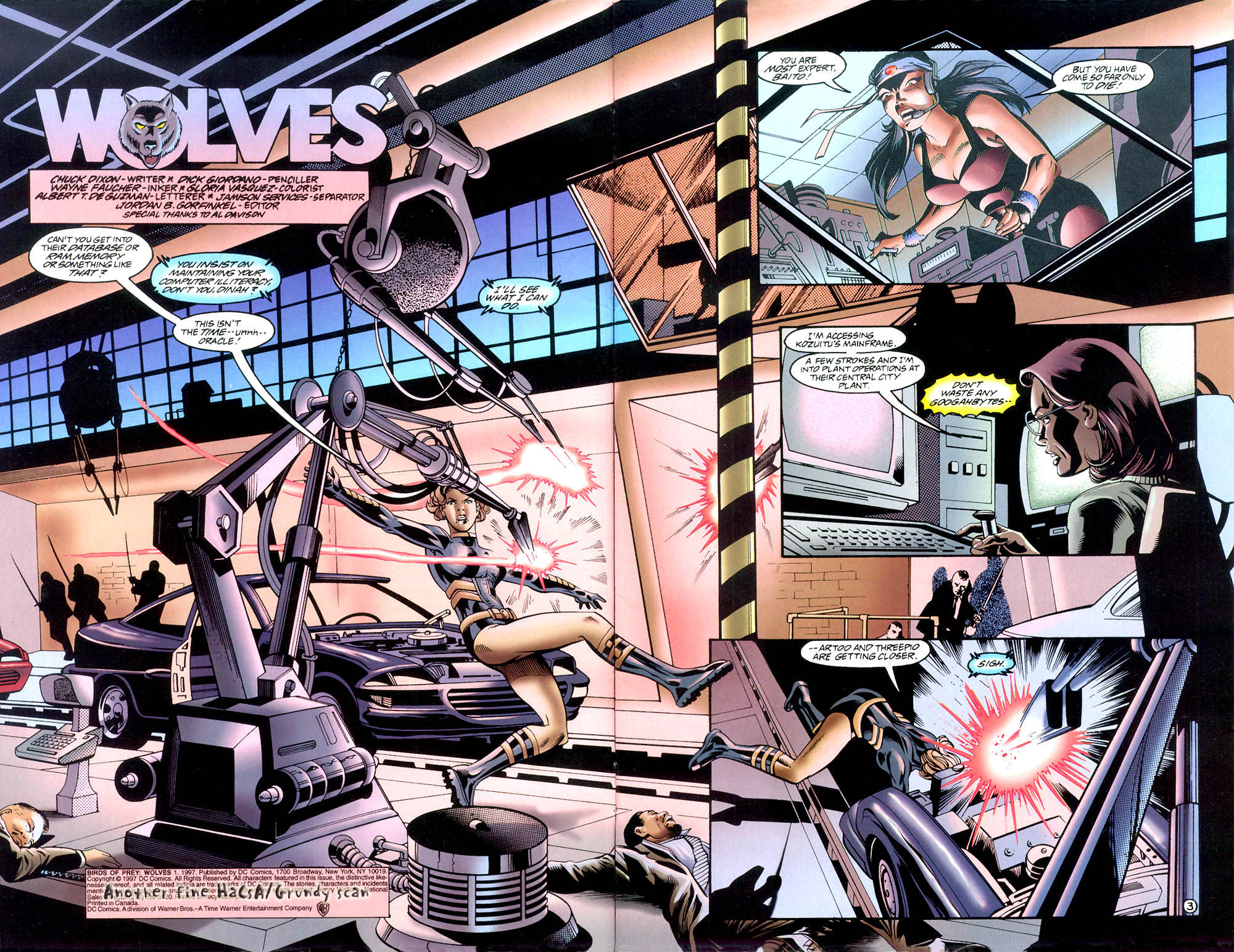 Read online Birds of Prey: Wolves comic -  Issue # Full - 4