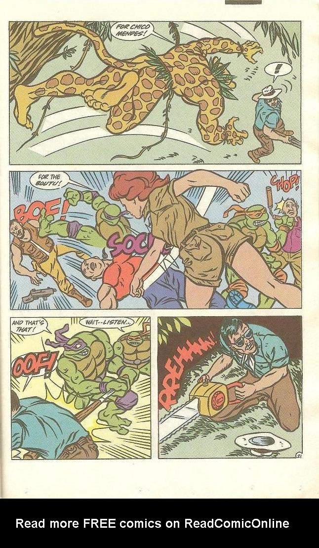 Read online Teenage Mutant Ninja Turtles Adventures (1989) comic -  Issue #14 - 22