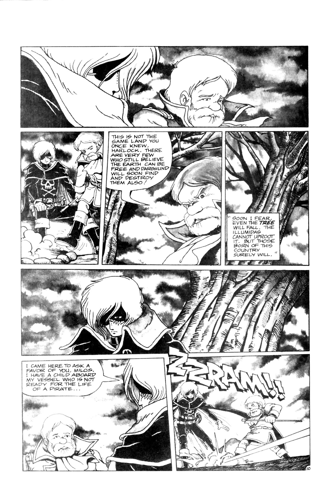 Read online Captain Harlock comic -  Issue #2 - 14