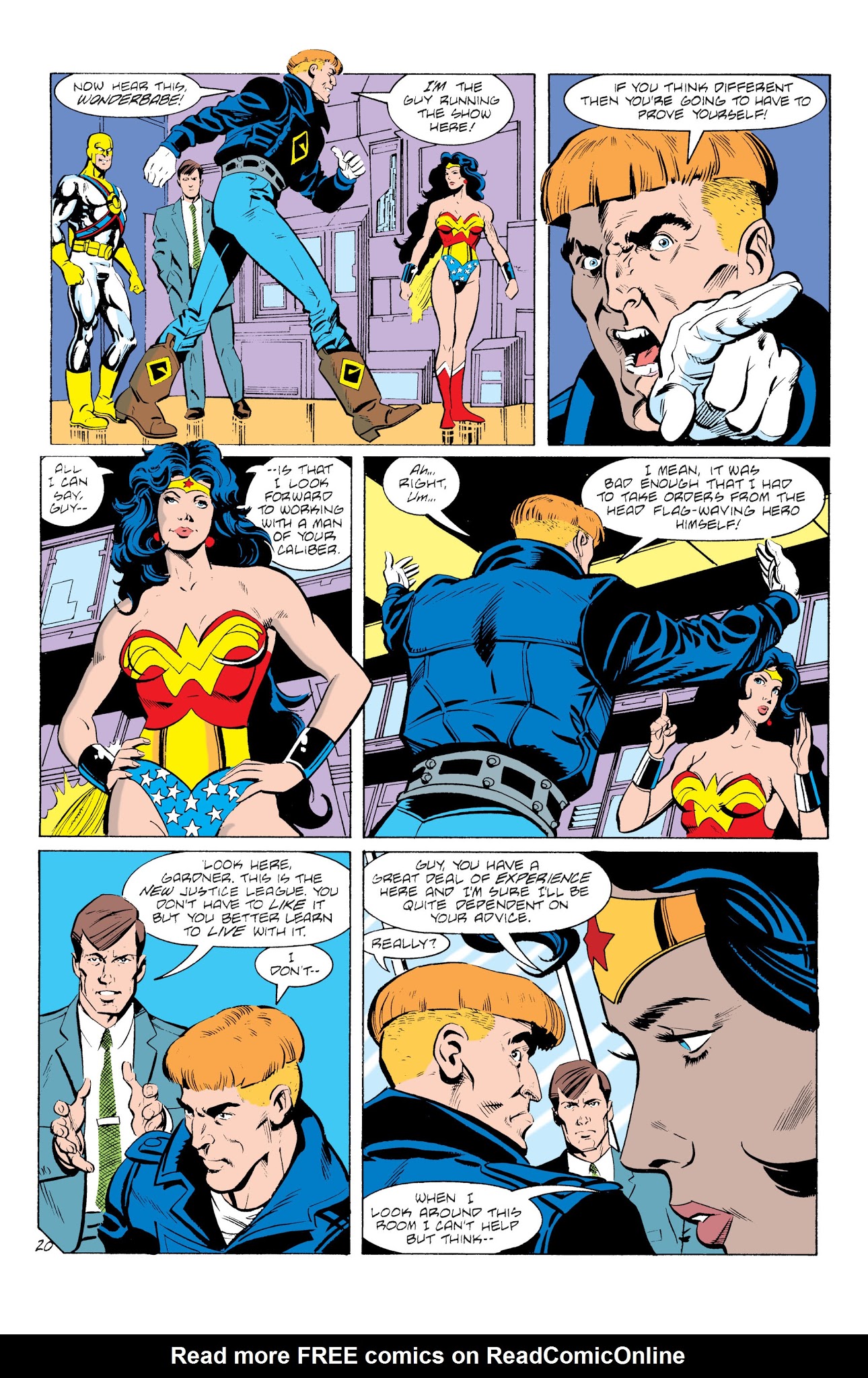 Read online Superman & The Justice League America comic -  Issue #2 - 131