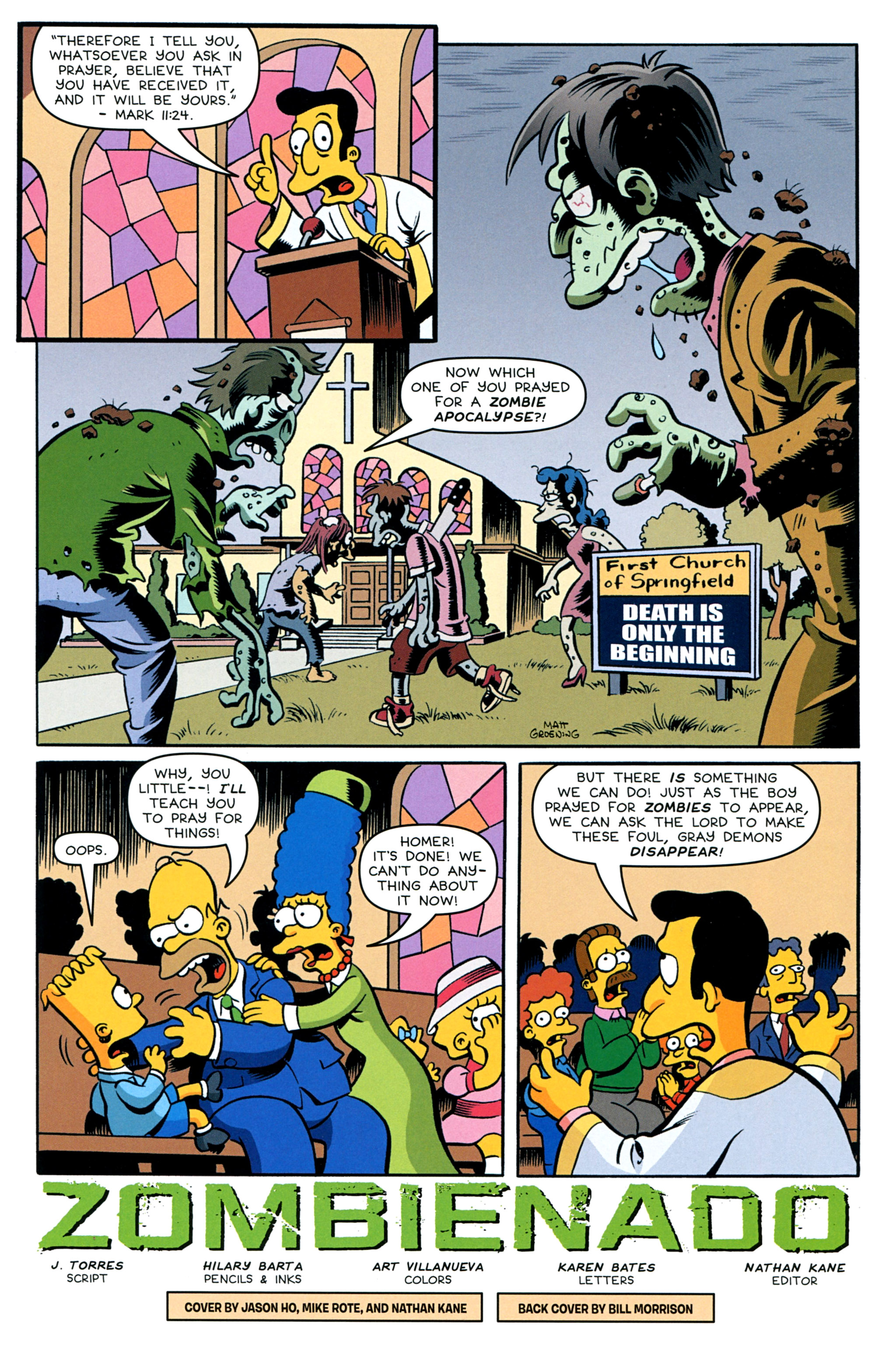 Read online Treehouse of Horror comic -  Issue #20 - 3