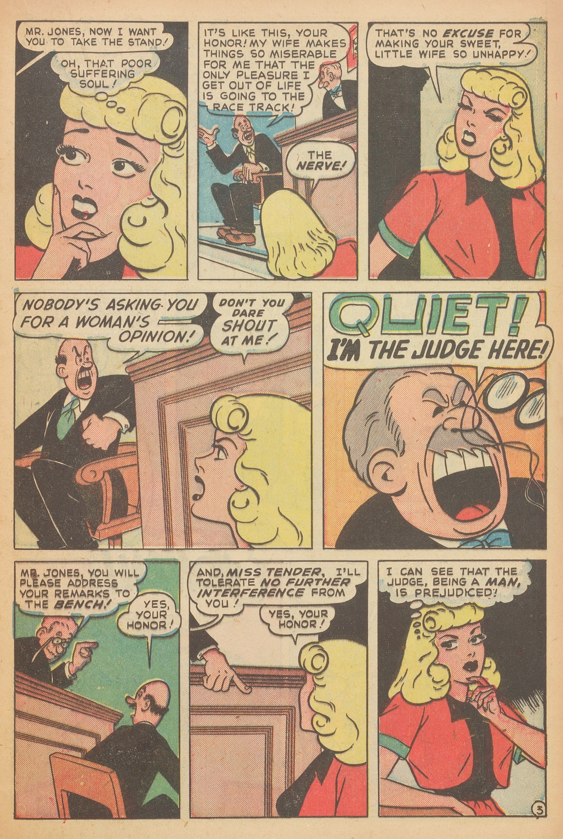Read online Nellie The Nurse (1945) comic -  Issue #15 - 21