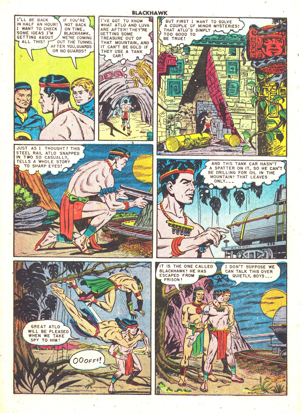Read online Blackhawk (1957) comic -  Issue #35 - 10