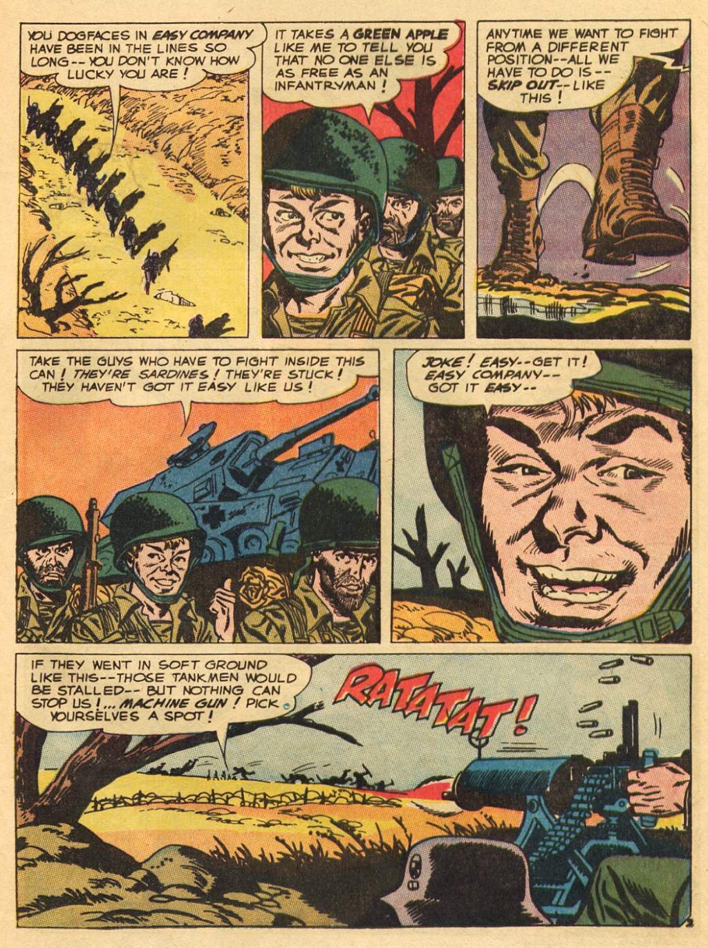 Read online Our Army at War (1952) comic -  Issue #188 - 25