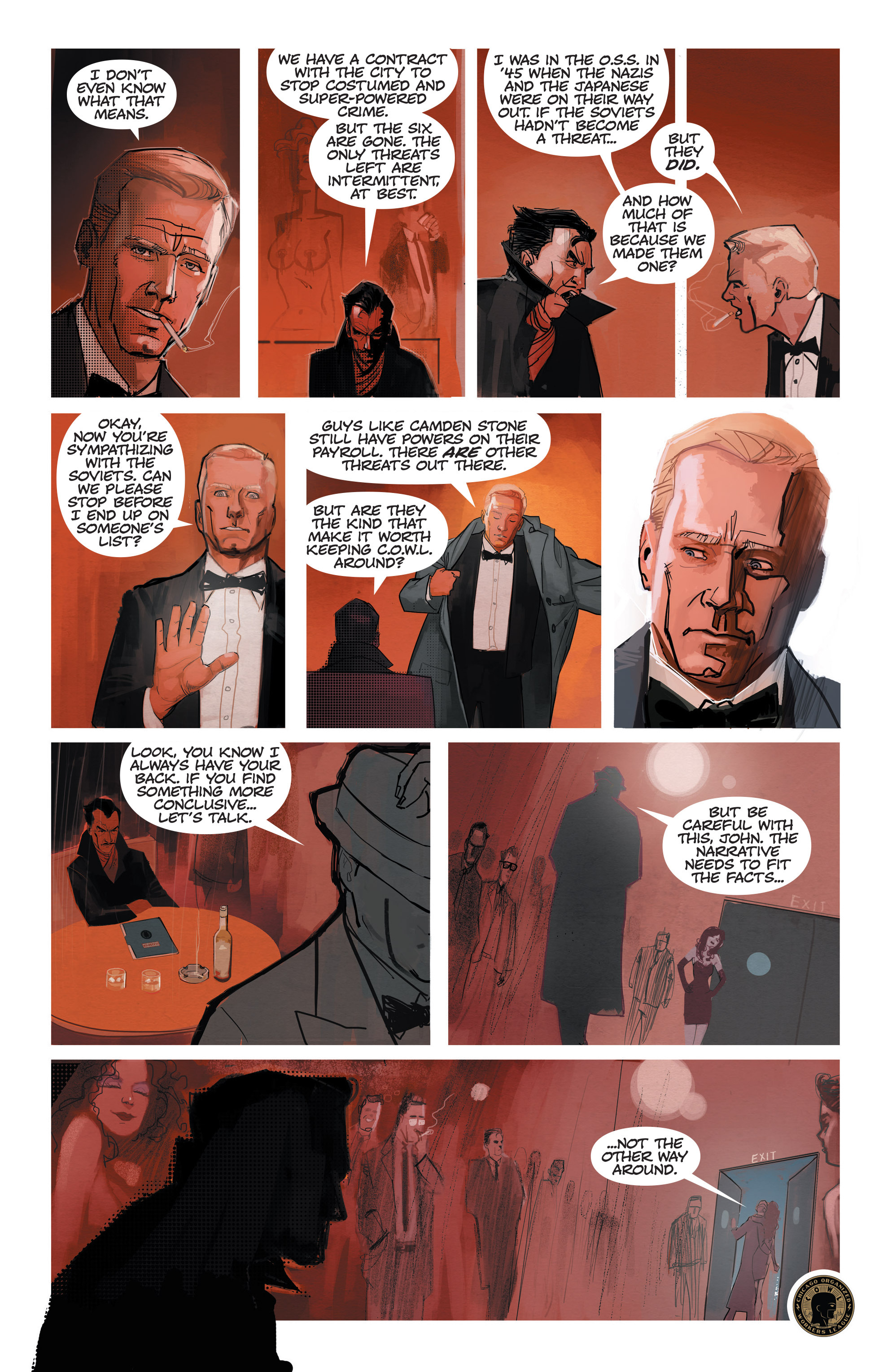 Read online C.O.W.L. comic -  Issue #2 - 23