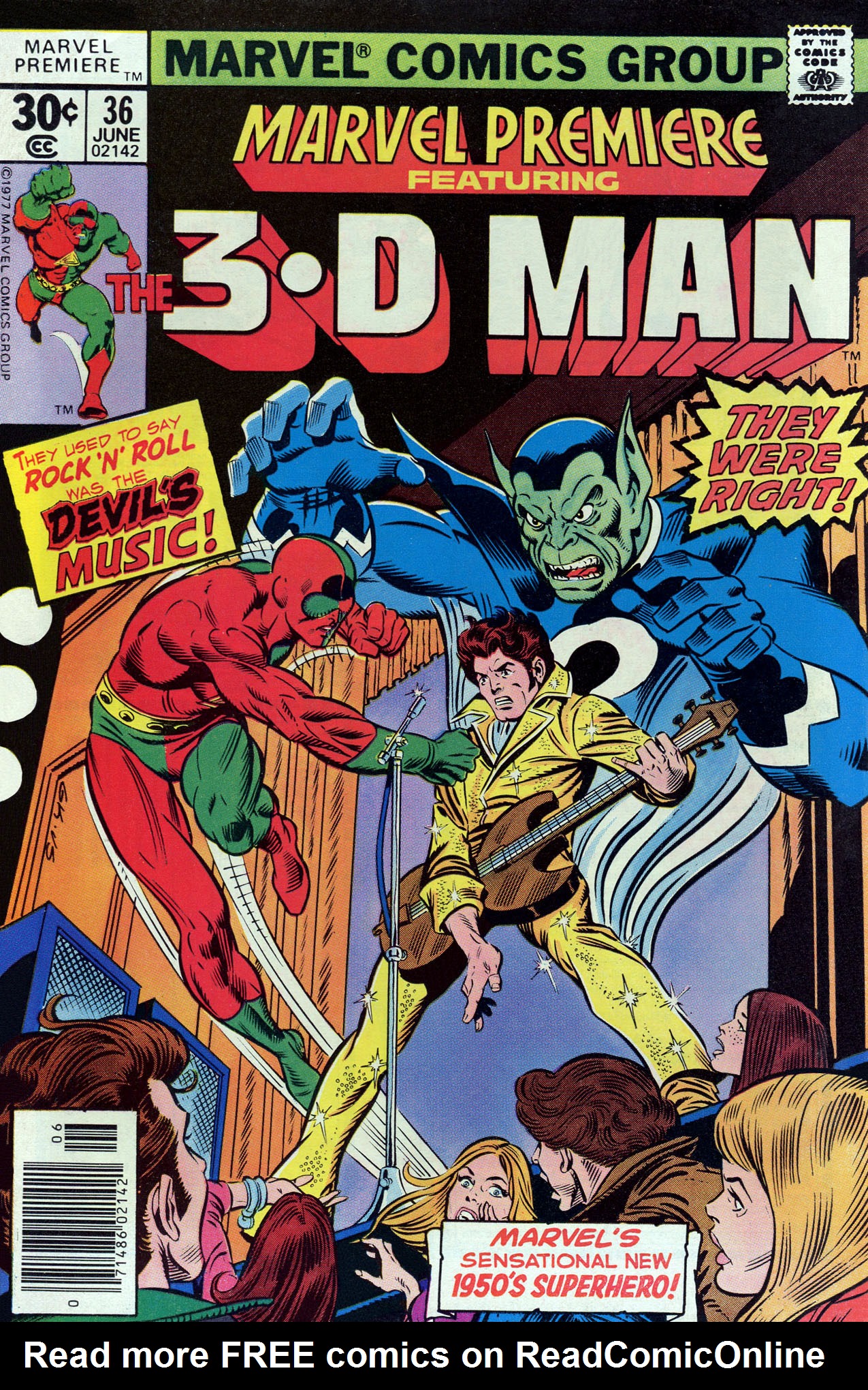 Read online Marvel Premiere comic -  Issue #36 - 1