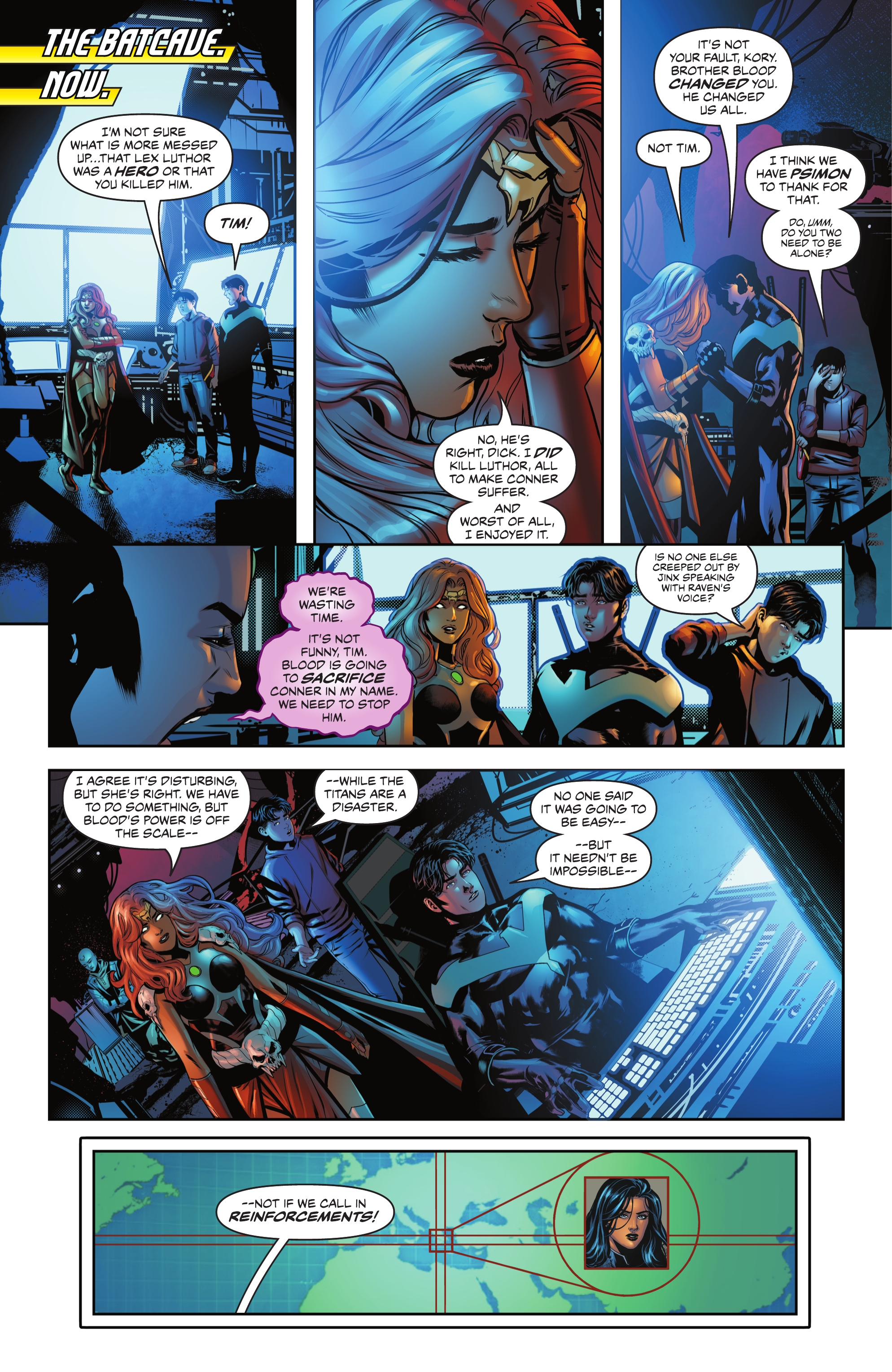 Read online Titans United: Bloodpact comic -  Issue #4 - 10