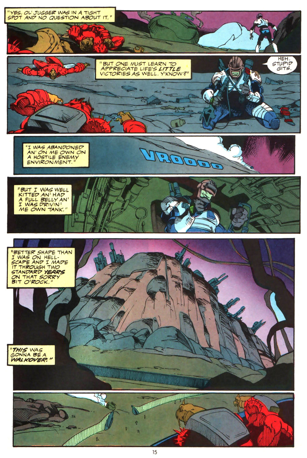 Read online Alien Legion (1987) comic -  Issue #5 - 17