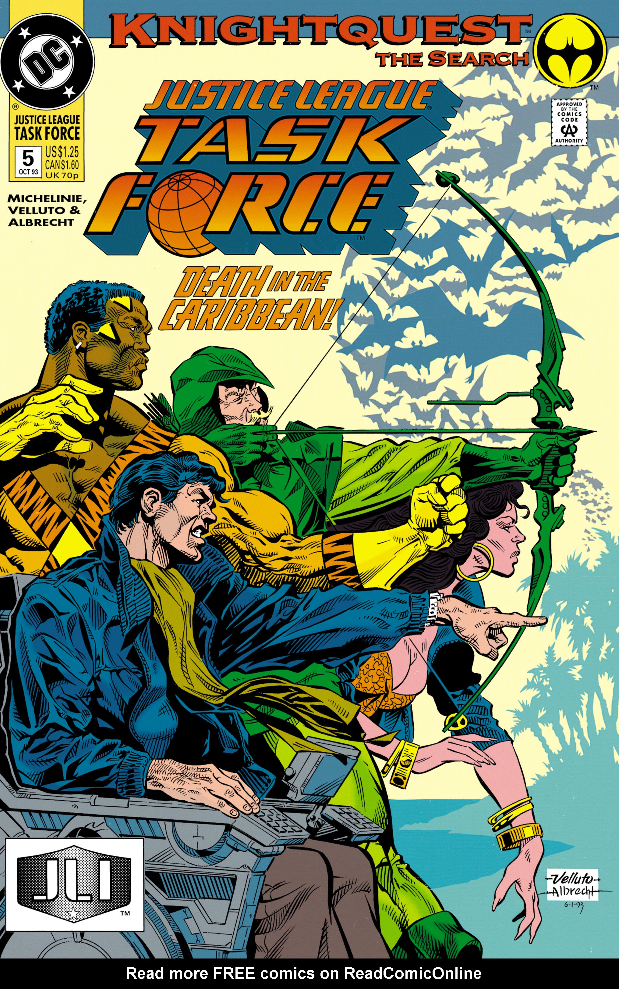 Read online Justice League Task Force comic -  Issue #5 - 1
