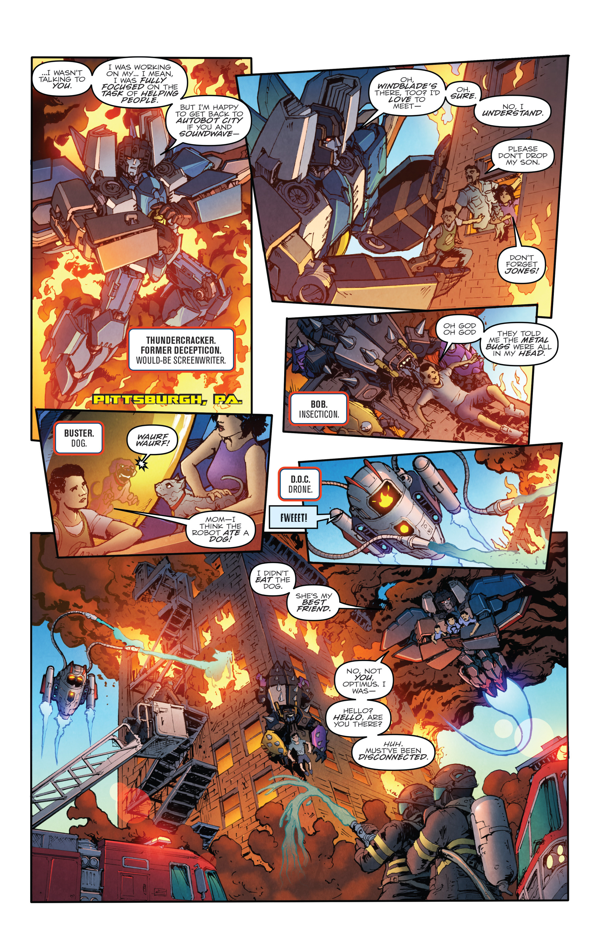 Read online The Transformers: Revolution comic -  Issue # Full - 7