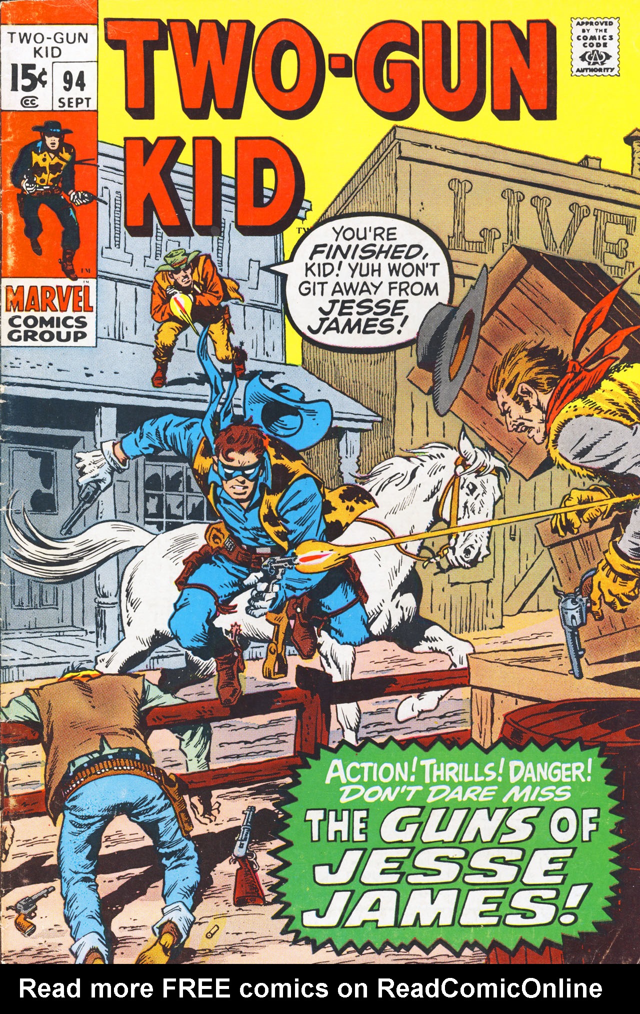 Read online Two-Gun Kid comic -  Issue #94 - 1
