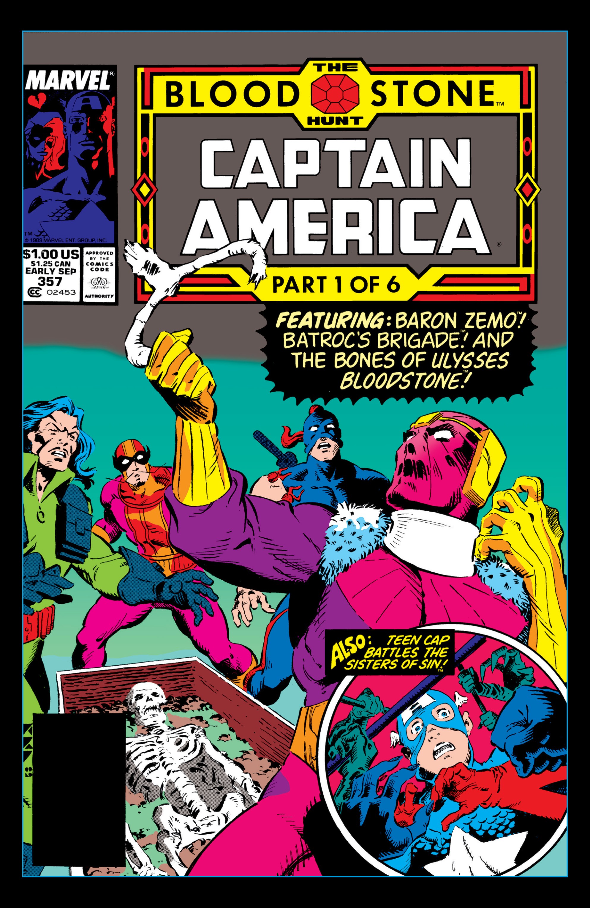 Read online Captain America Epic Collection comic -  Issue # TPB The Bloodstone Hunt (Part 2) - 42