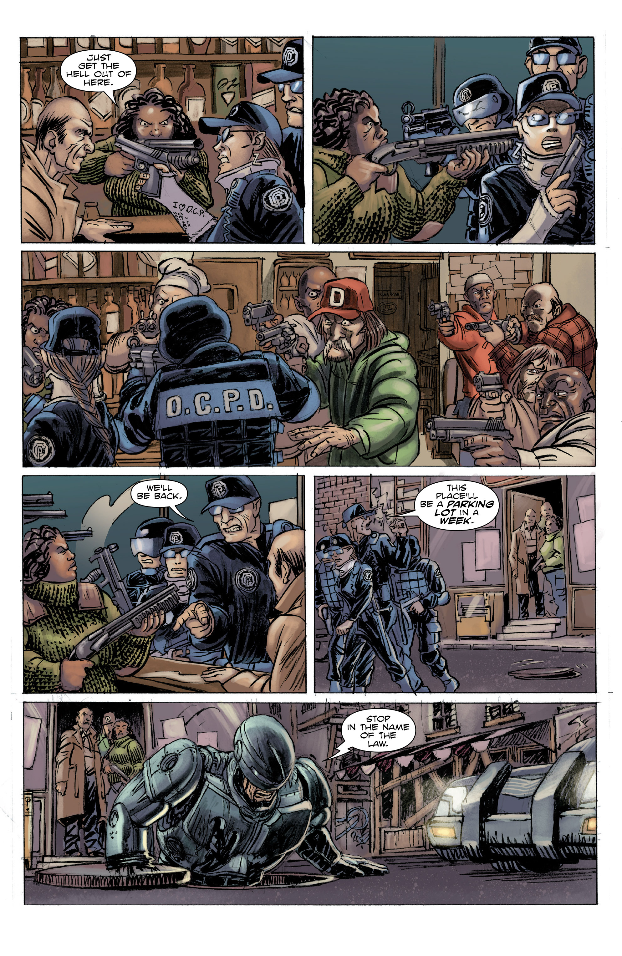 Read online Robocop: Last Stand comic -  Issue #4 - 17