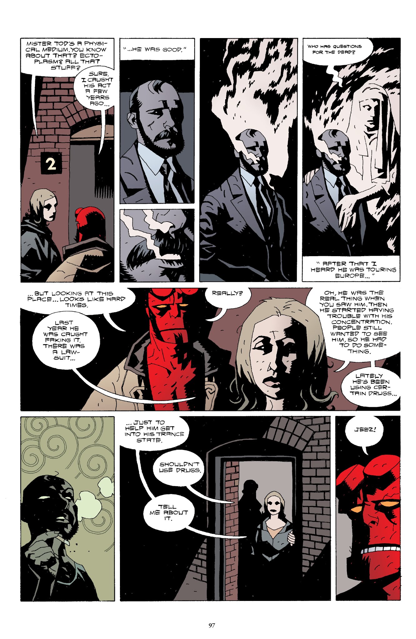 Read online Hellboy The Complete Short Stories comic -  Issue # TPB 2 (Part 1) - 98