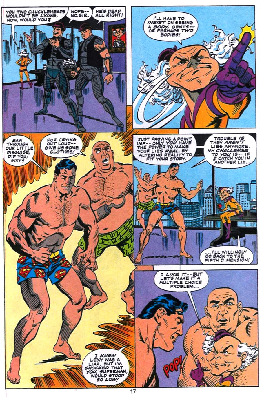 Read online Adventures of Superman (1987) comic -  Issue #496 - 18