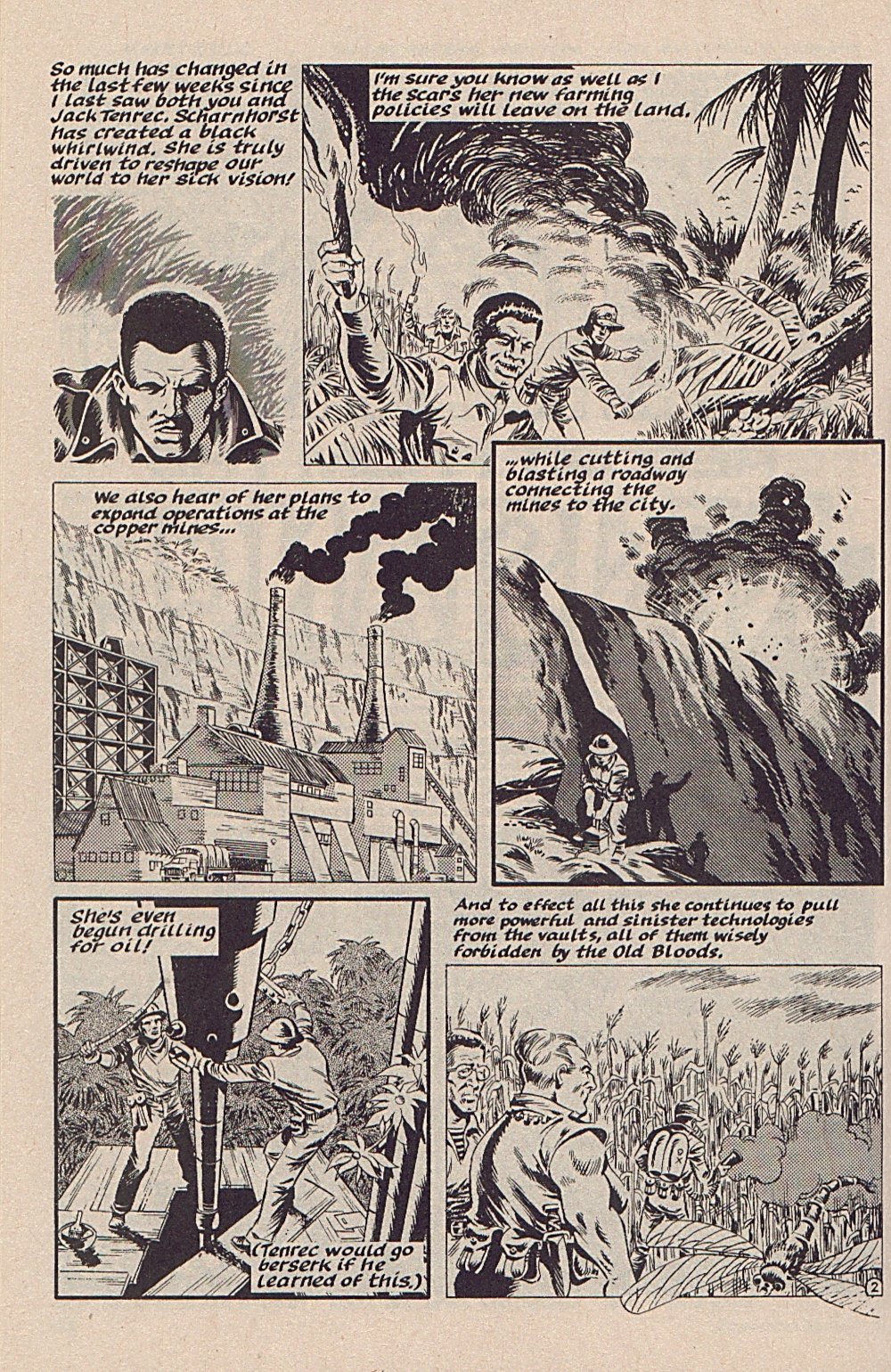 Read online Xenozoic Tales comic -  Issue #11 - 25