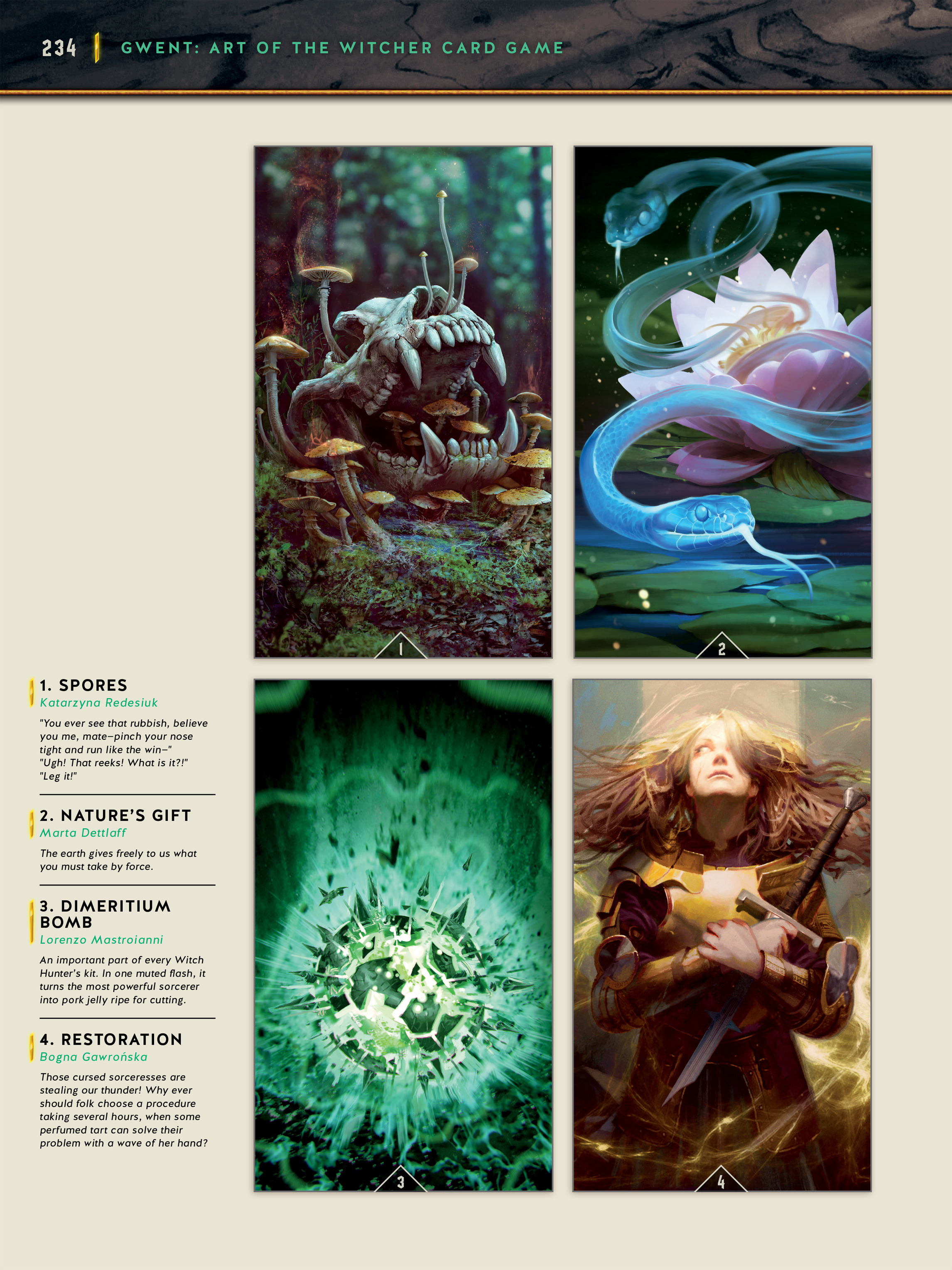 Read online Gwent: Art of the Witcher Card Game comic -  Issue # TPB (Part 3) - 17