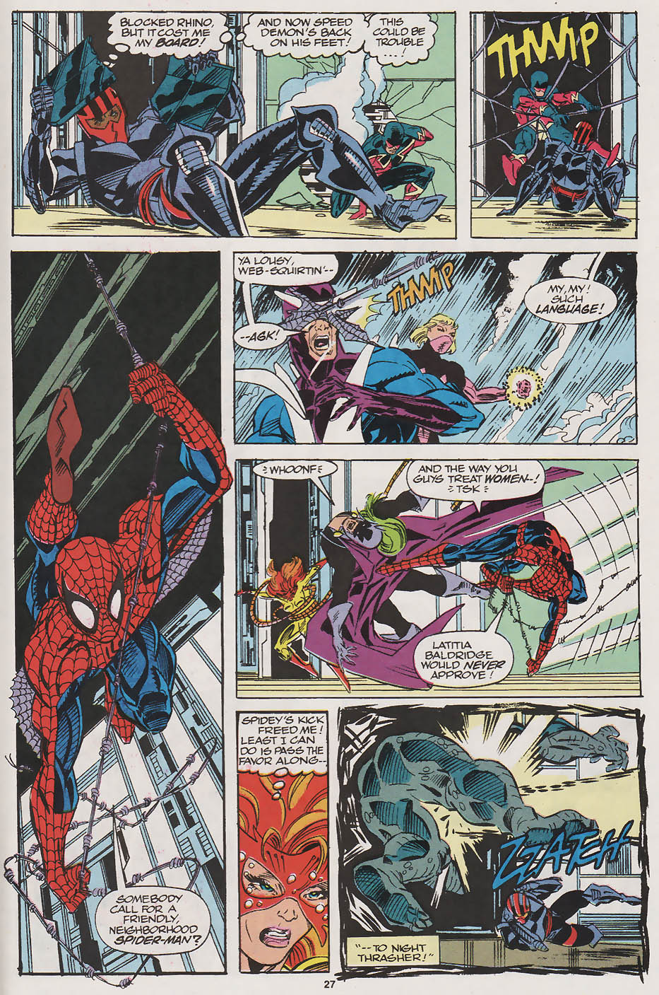 Read online Web of Spider-Man (1985) comic -  Issue # _Annual 8 - 23