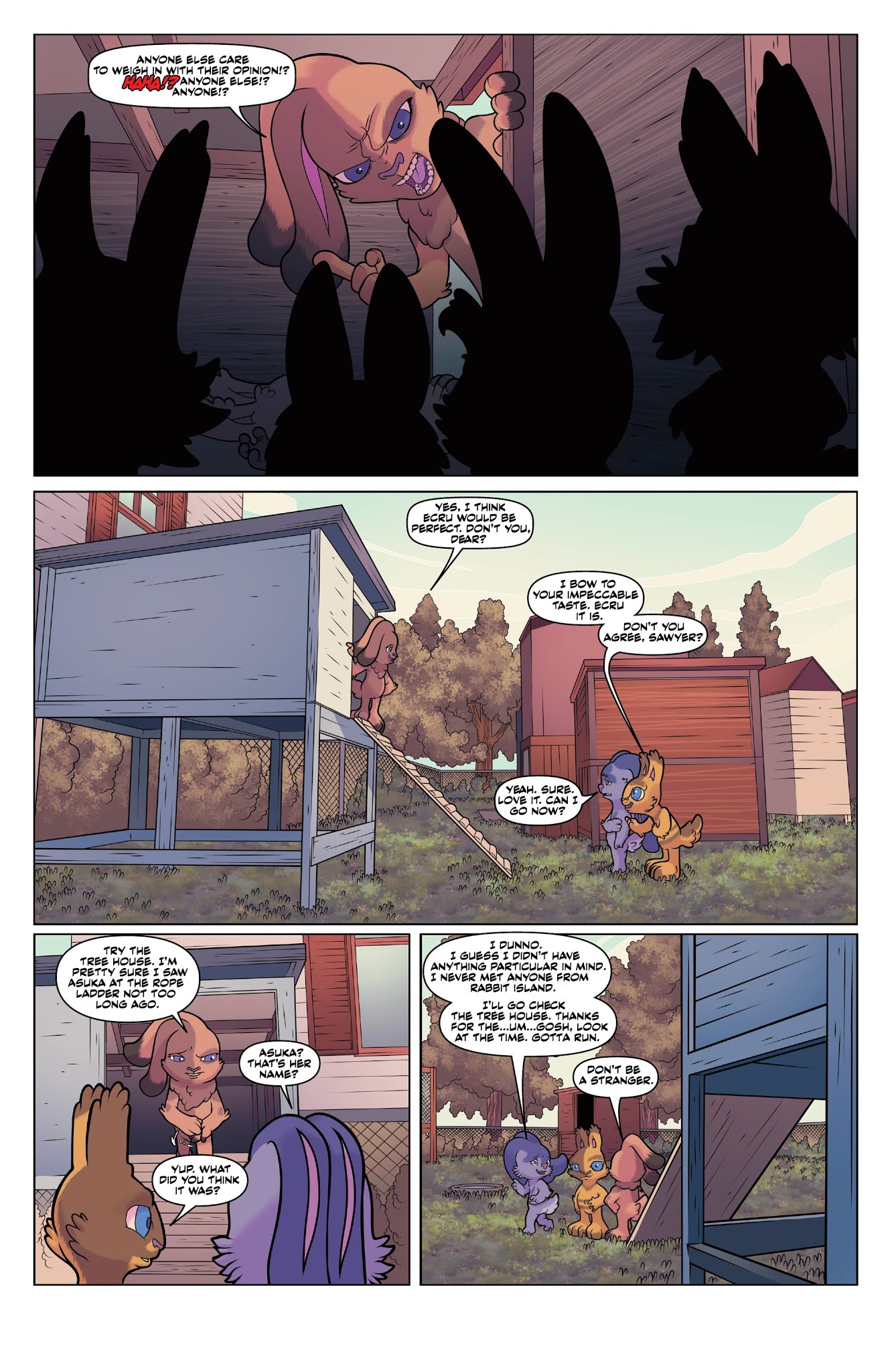 Read online Auntie Agatha's Home For Wayward Rabbits comic -  Issue #2 - 7