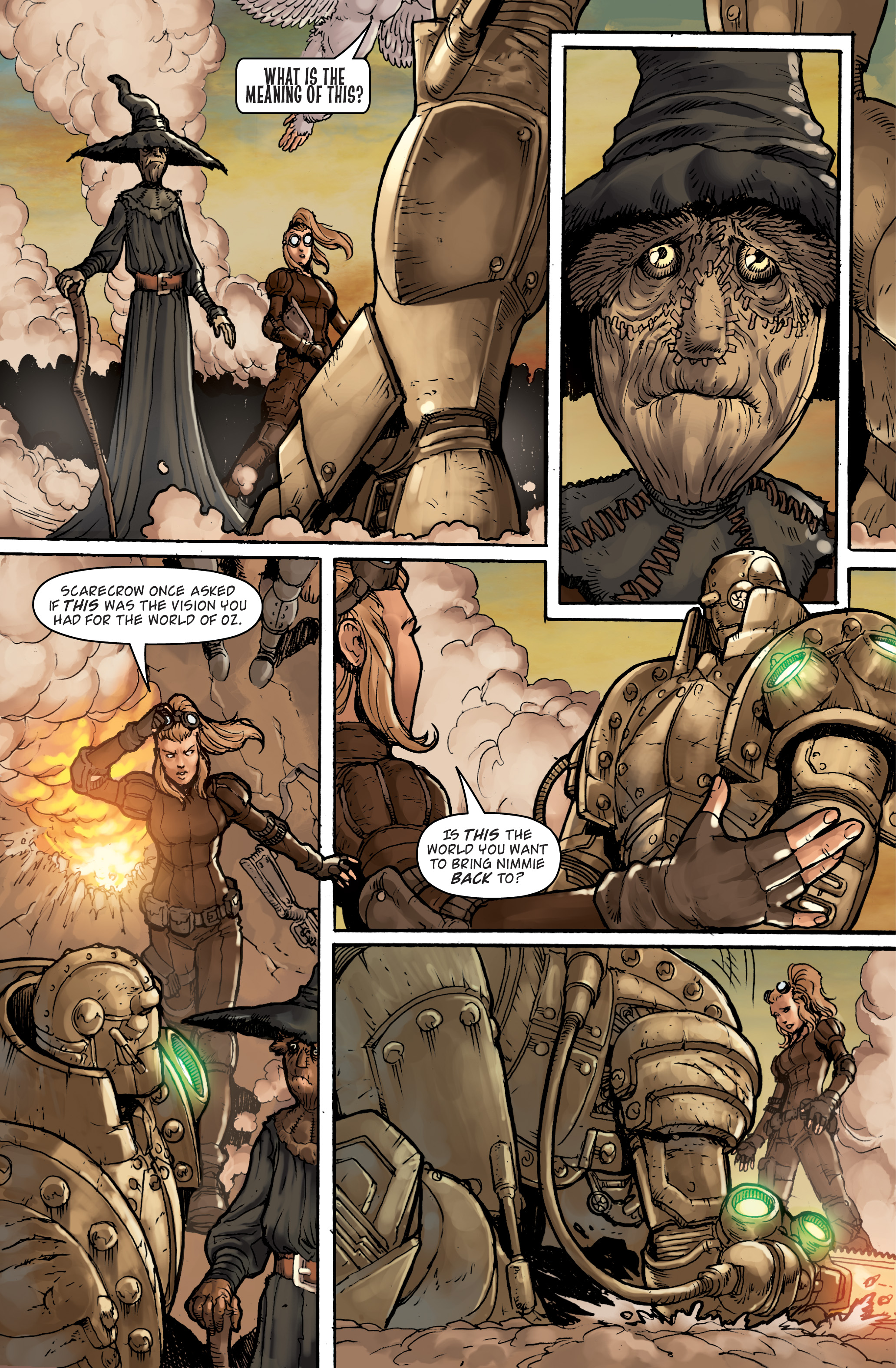 Read online The Steam Engines of Oz comic -  Issue # TPB - 112