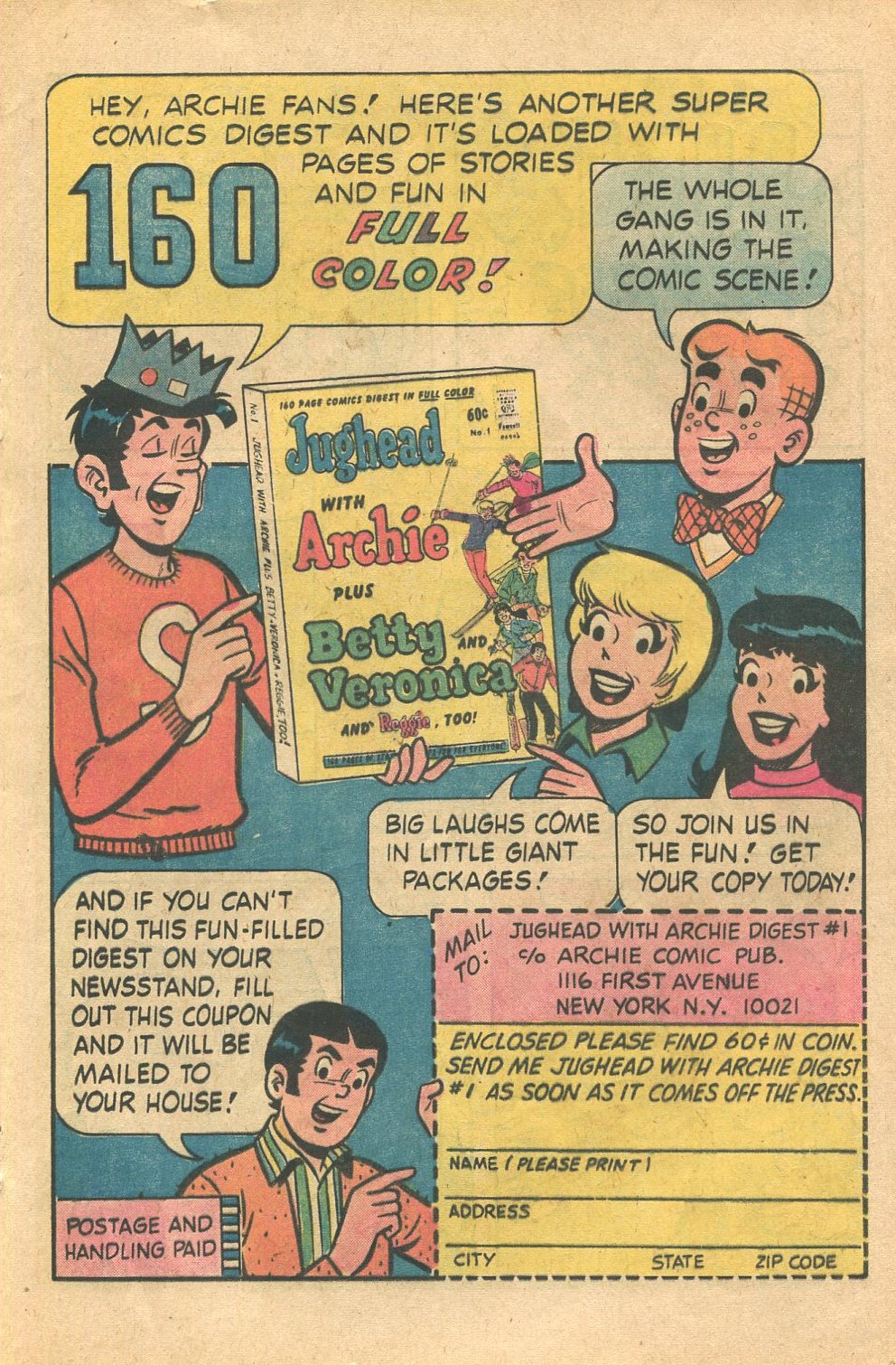Read online Archie's Joke Book Magazine comic -  Issue #196 - 17